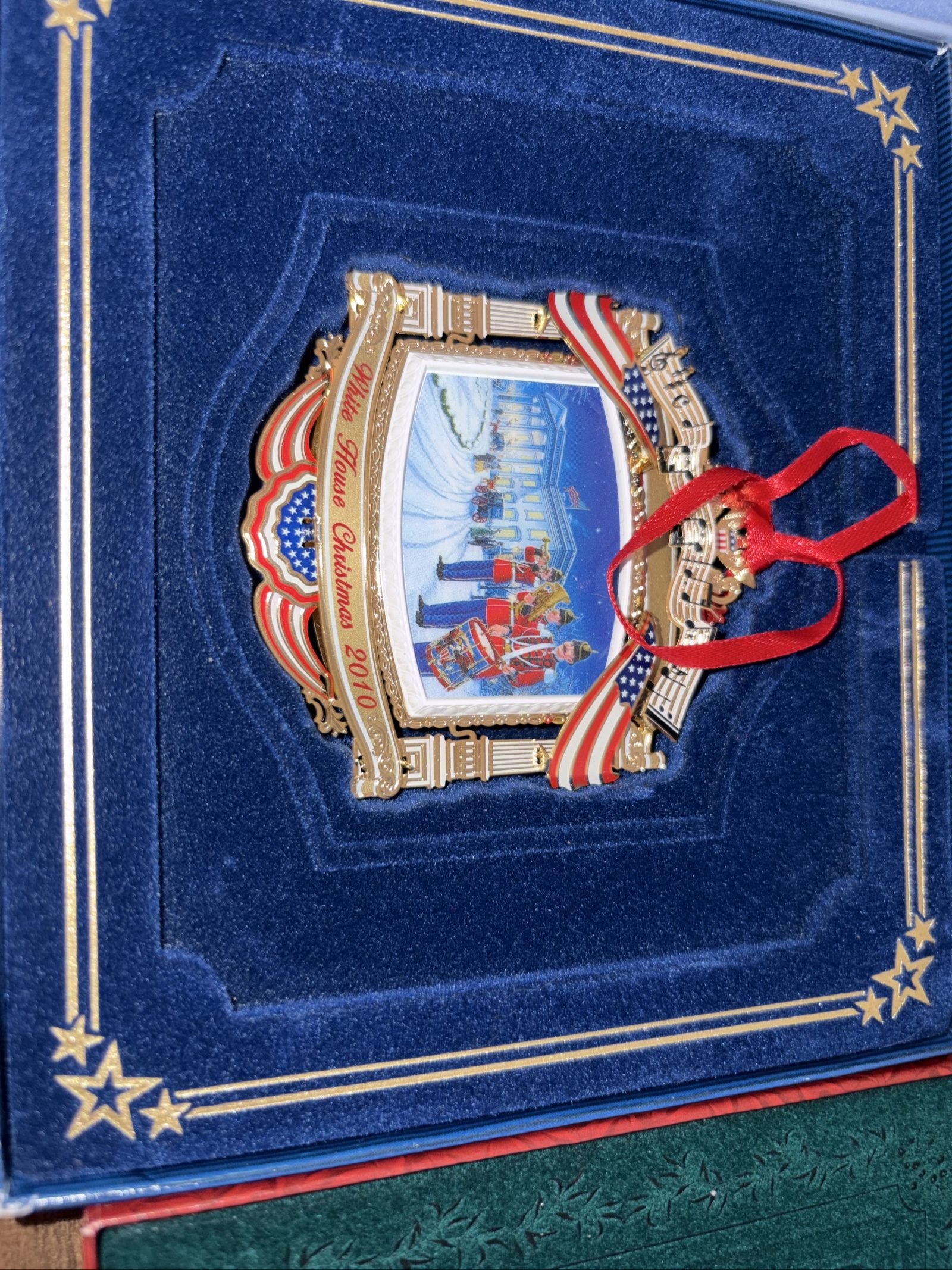 White House Historical Association Christmas Ornaments 2009, 2010, 2013 with Boxes image 4