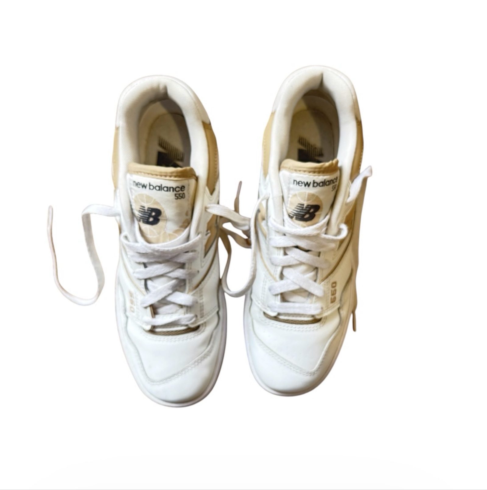 New Balance 550 Women’s Trainers UK 7 EU 40.5 White Incense Leather BBW550BT