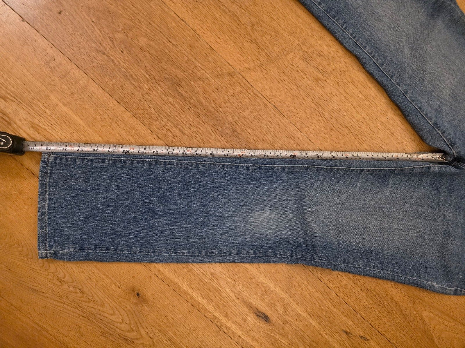 Lee Y2K Embroidered Women's Blue Denim Perfect Fit Jeans Size 10 image 10