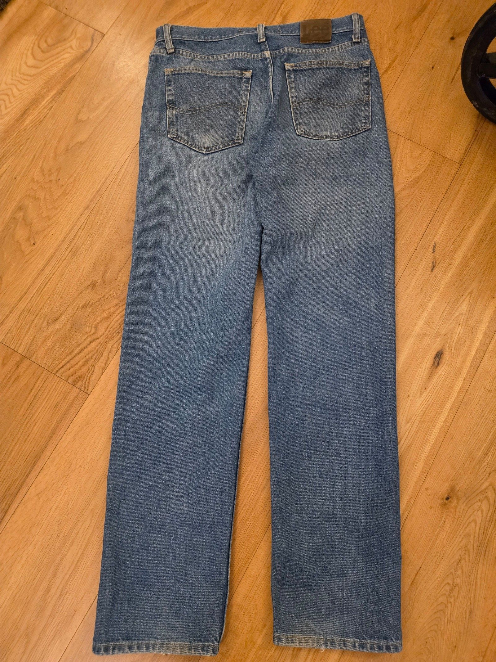 Lee Men's Blue Regular Fit Jeans Waist 33 Leg 34 image 7