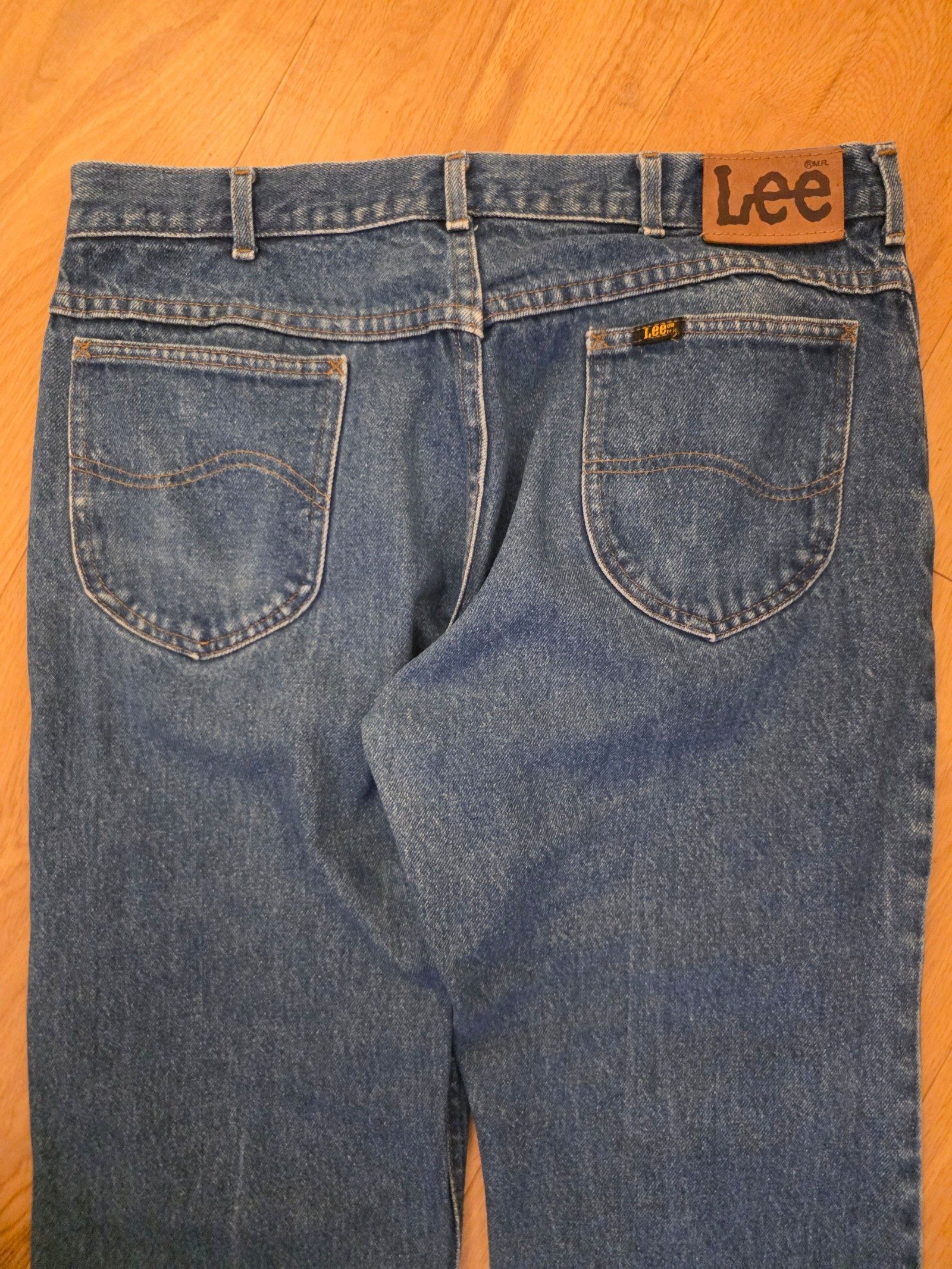 Lee Blue Denim Jeans 36 Waist Classic Fit image 9