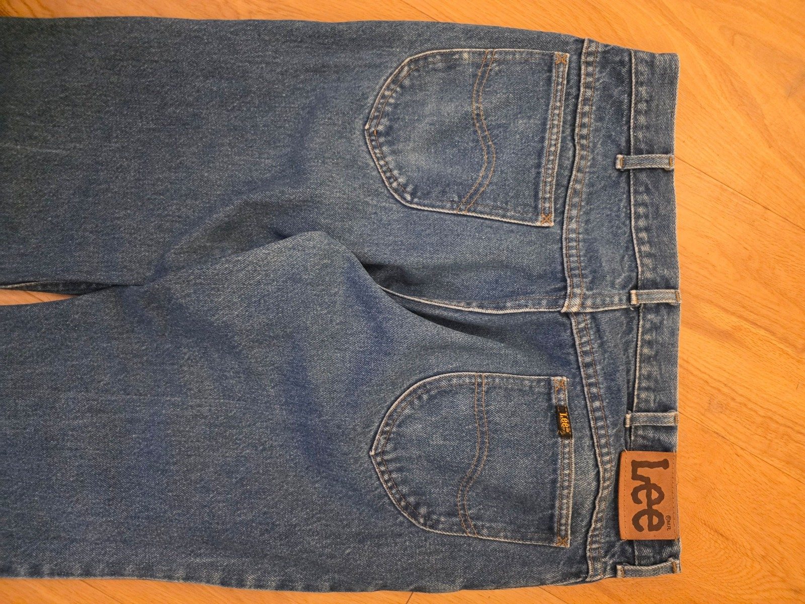 Lee Blue Denim Jeans 36 Waist Classic Fit image 8