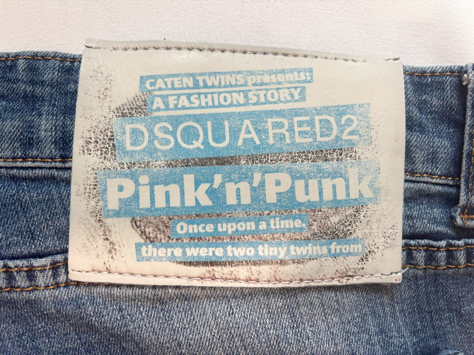 DSquared2 / Herren Jeans / Pink'n'Punk / Gr. 56 / Blau / Distressed image 3