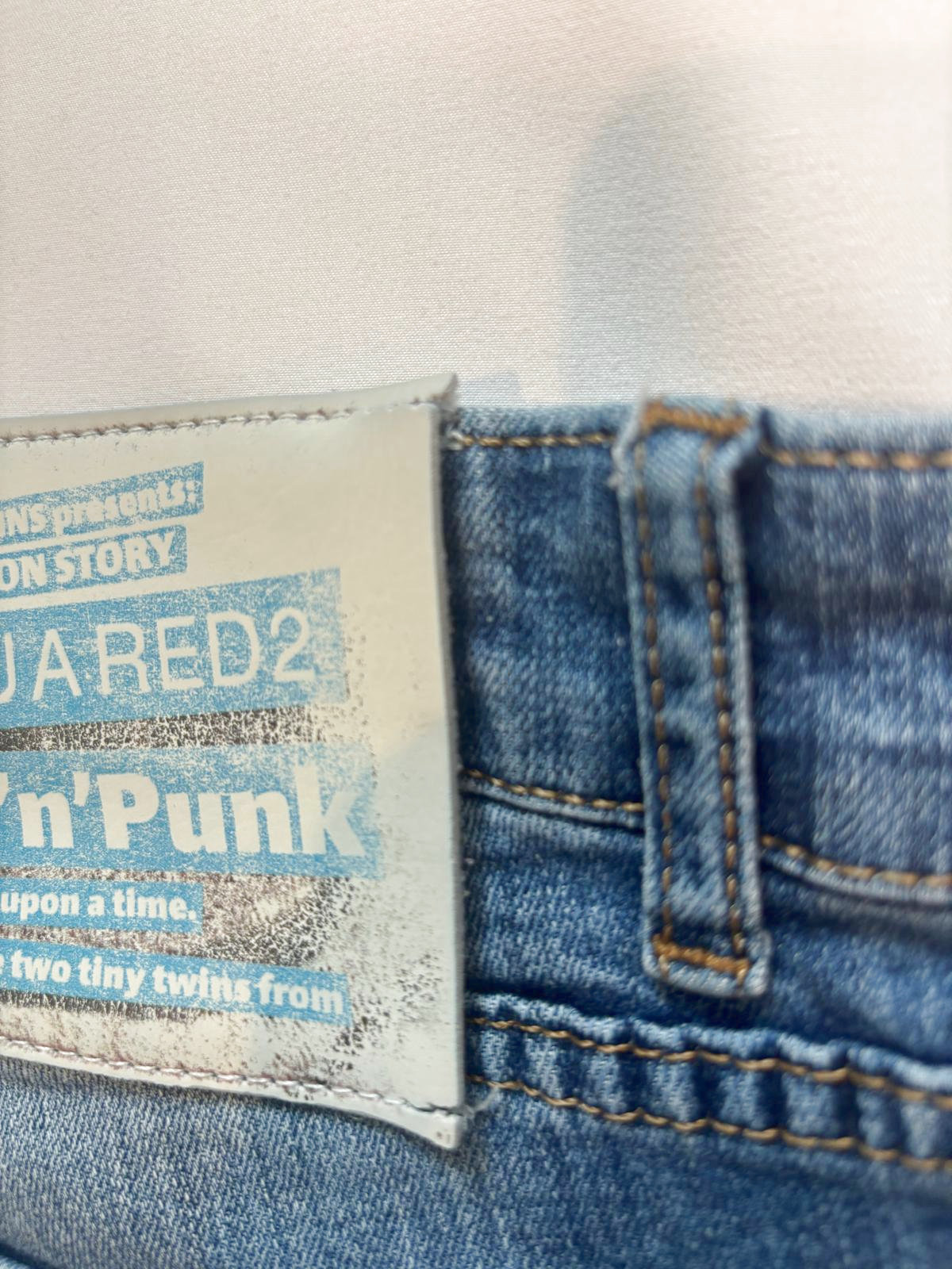 DSquared2 / Herren Jeans / Pink'n'Punk / Gr. 56 / Blau / Distressed image 7
