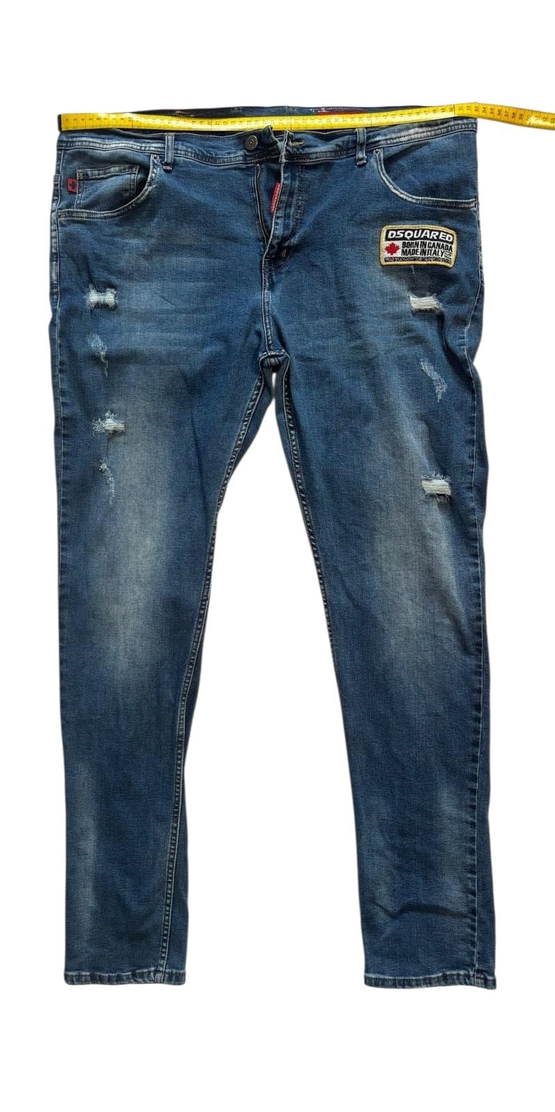 DSquared2 / Herren Jeans / Gr. 38 / Blau / Distressed / Made in Italy image 6