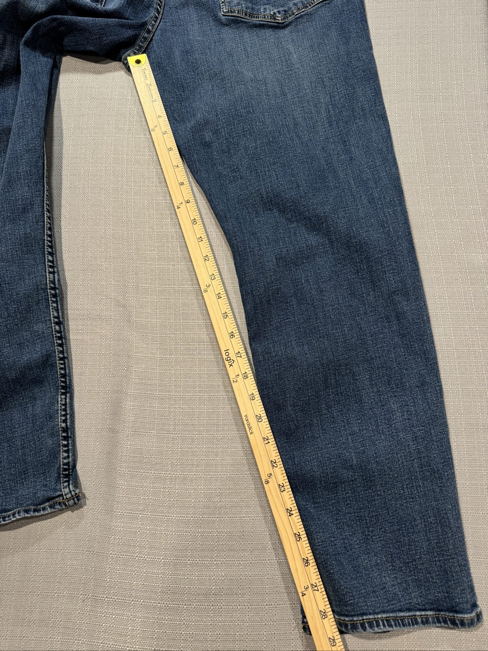 Men’s U.S. Polo Assn. Active Stretch Jeans – Medium Wash Blue – 40x30 image 6