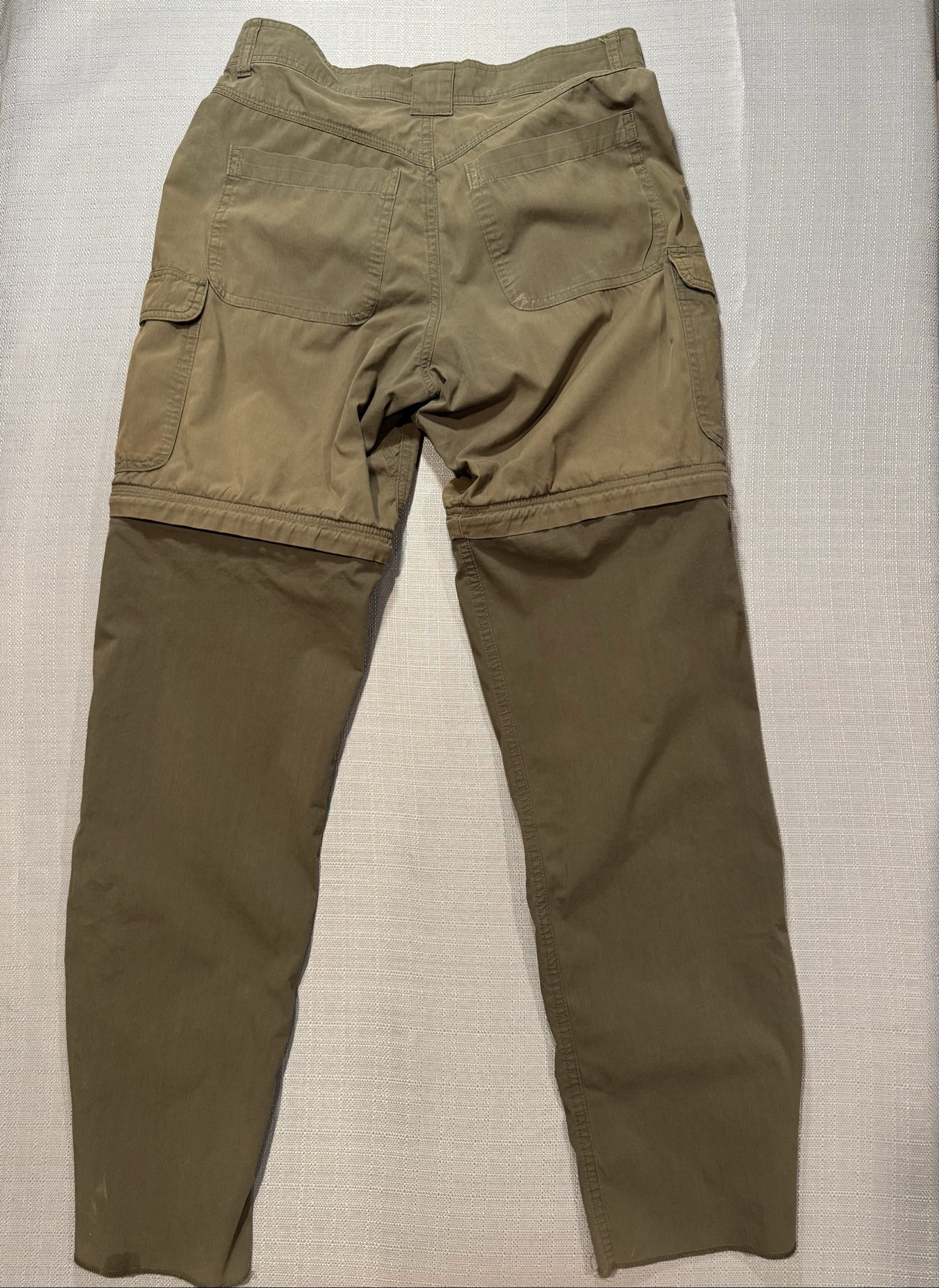 Men’s Boy Scouts of America Switchback Convertible Cargo Pants – Olive Green – 30 image 4