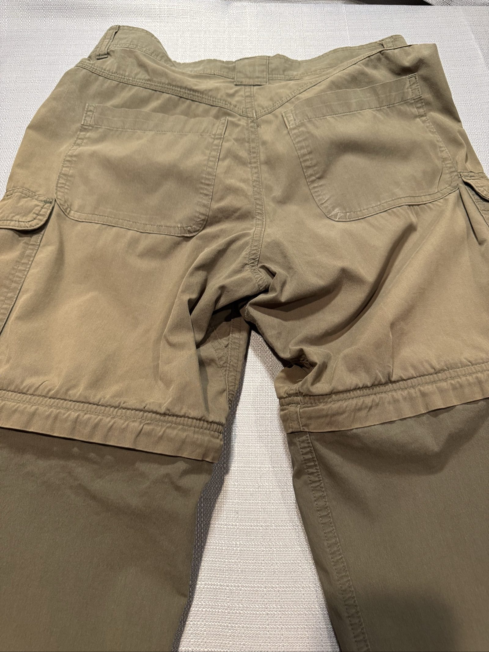 Men’s Boy Scouts of America Switchback Convertible Cargo Pants – Olive Green – 30 image 6