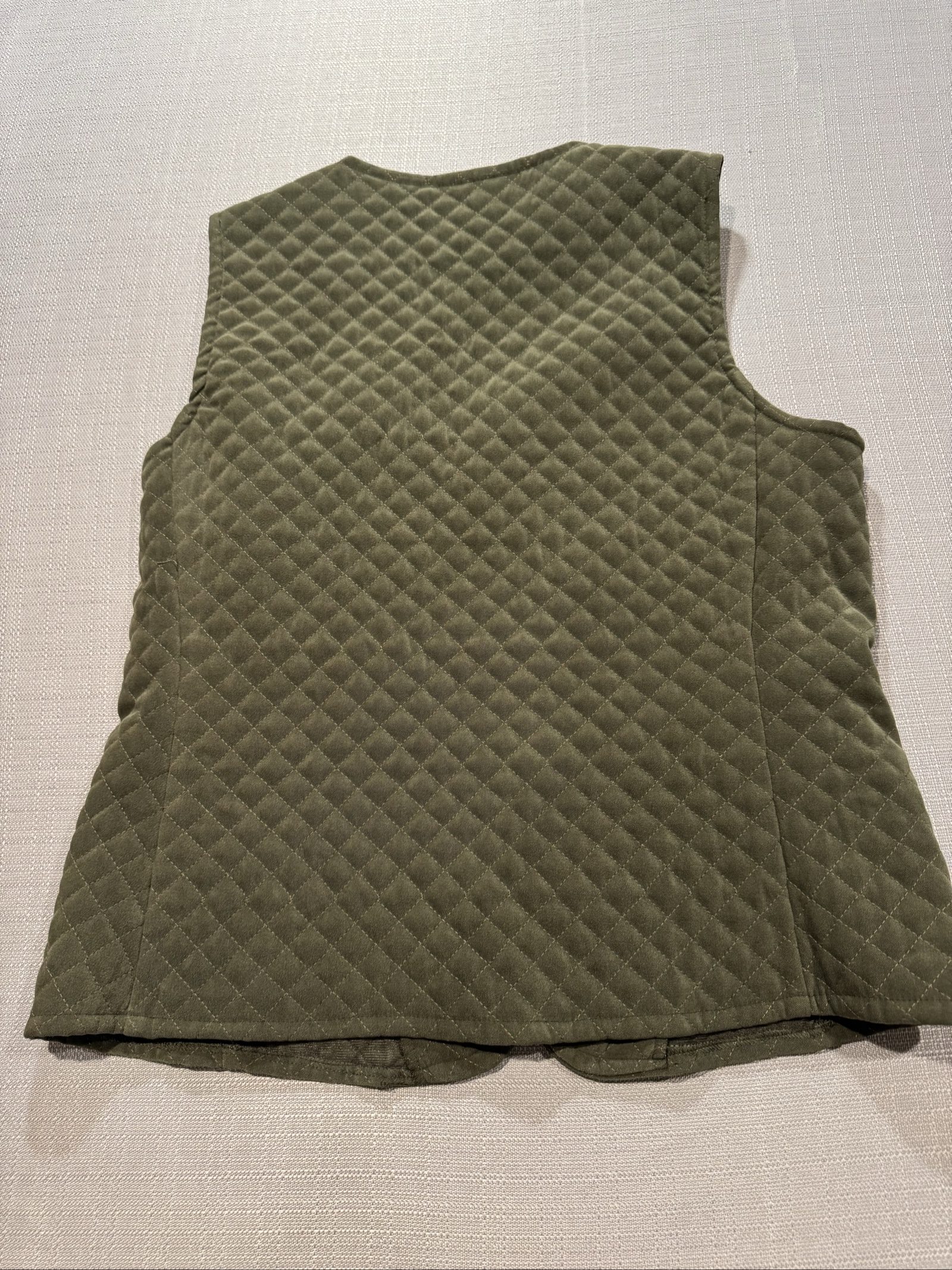 Women’s Requirements Quilted Vest – Olive Green – Small image 4