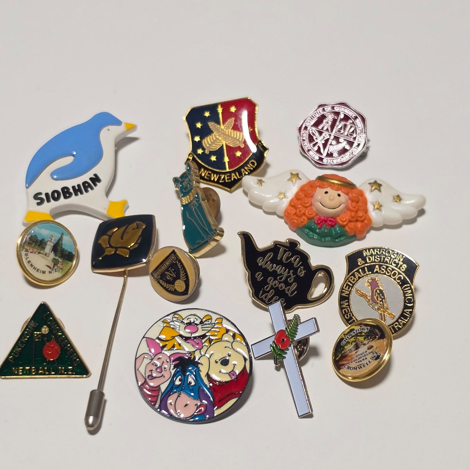 Mixed Collectible Enamel Lapel Pins Various Designs.b8