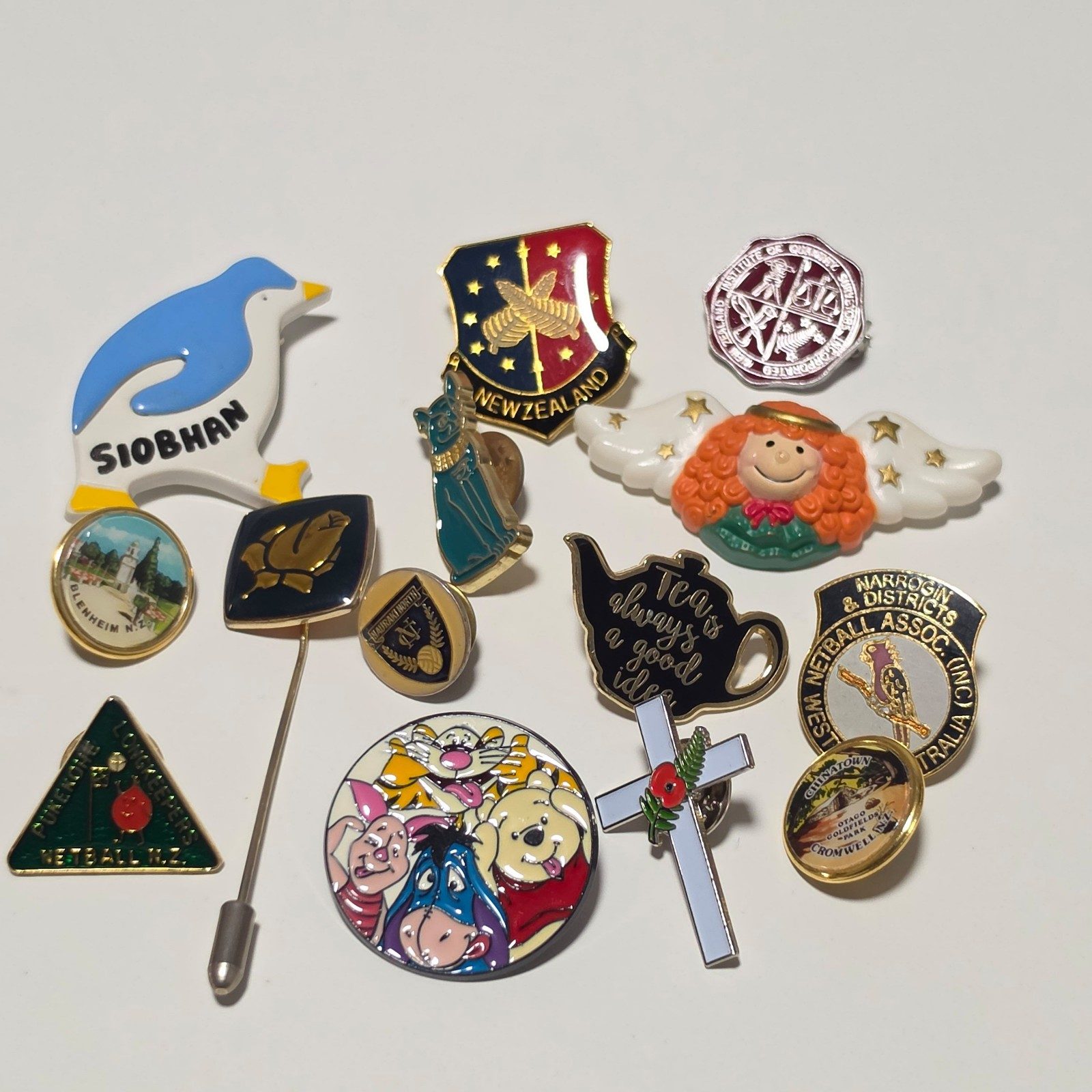 Mixed Collectible Enamel Lapel Pins Various Designs.b8 image 2