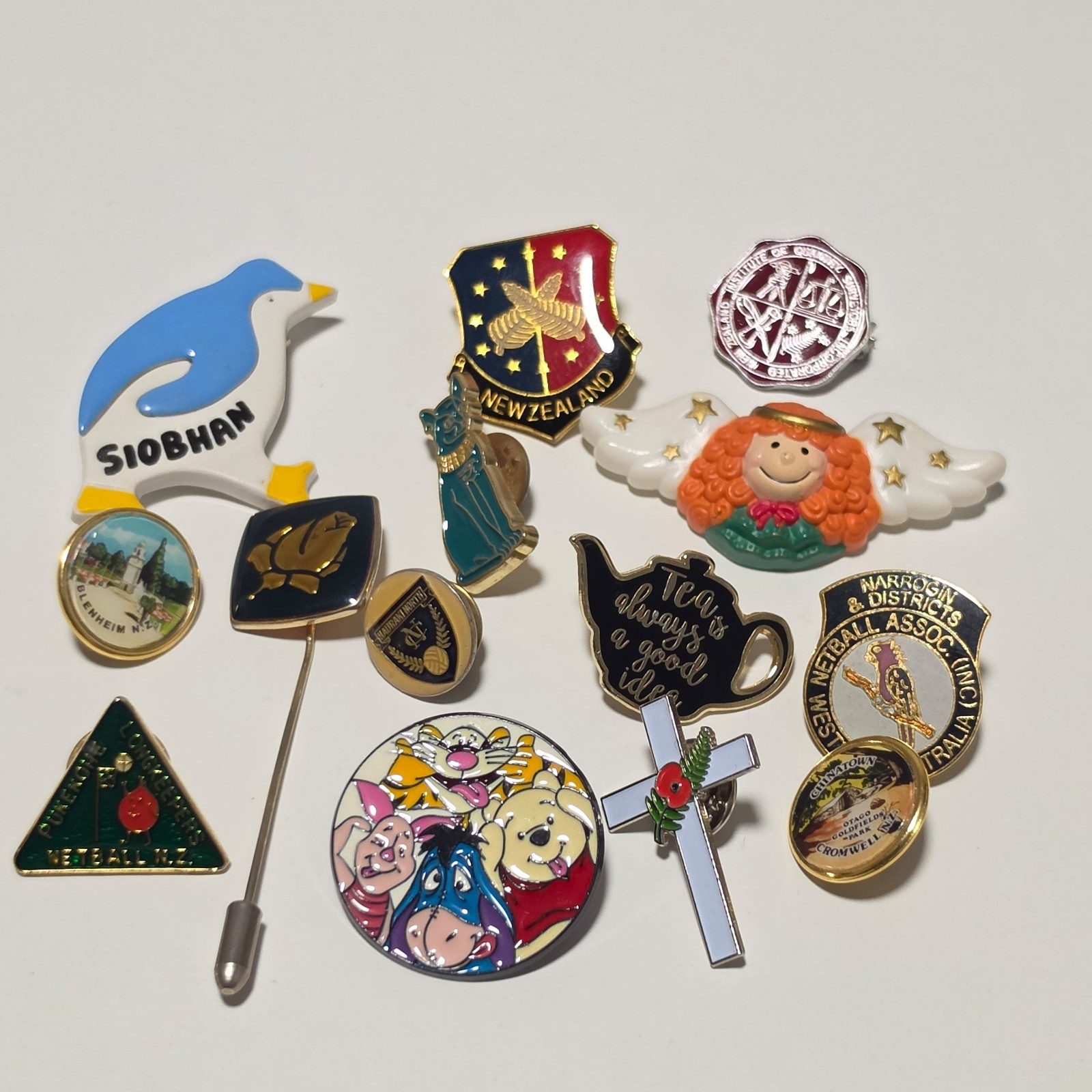 Mixed Collectible Enamel Lapel Pins Various Designs.b8 image 3