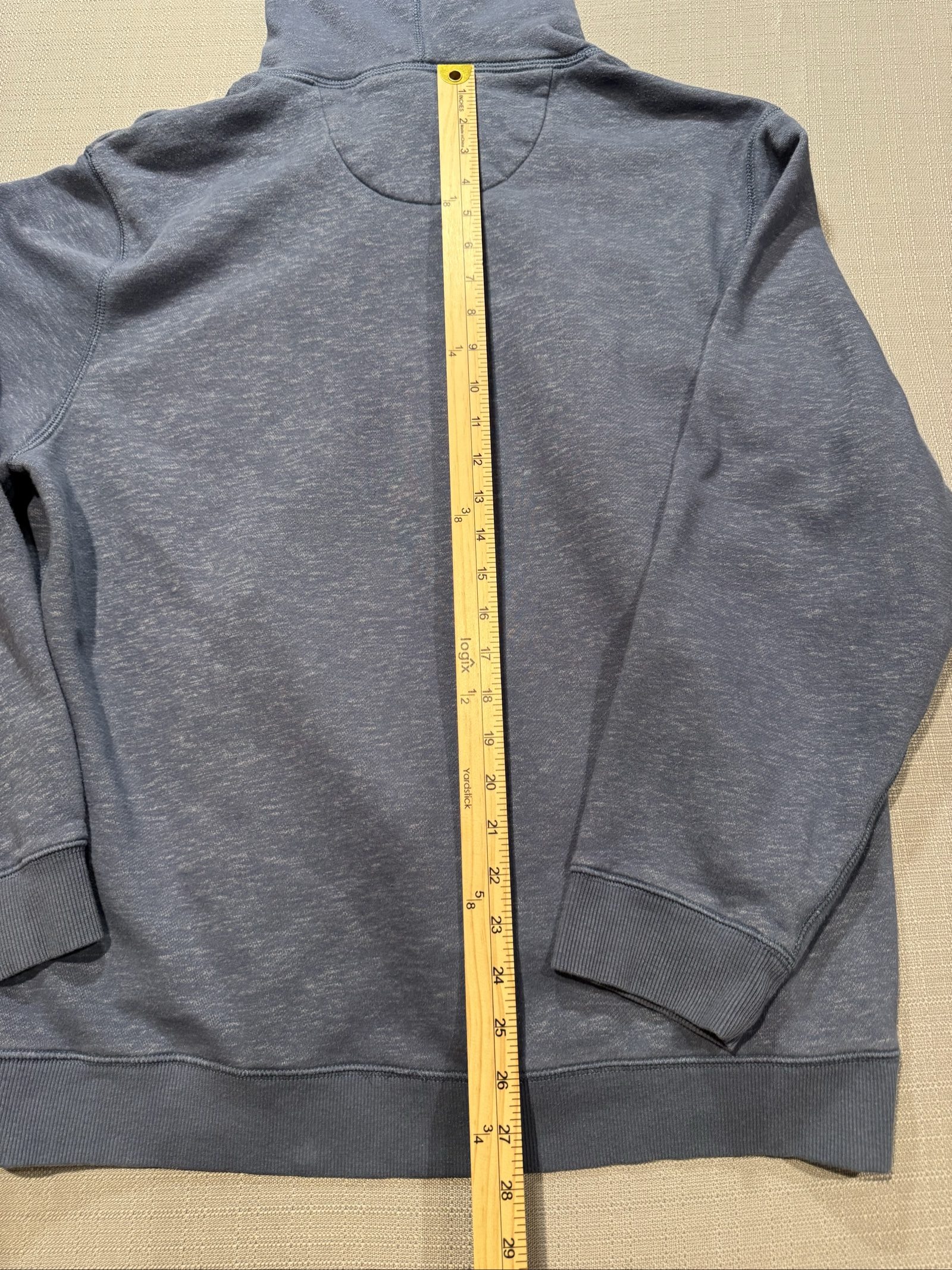 Adult Newport Hoodie Pullover Sweatshirt – Blue – XL image 7