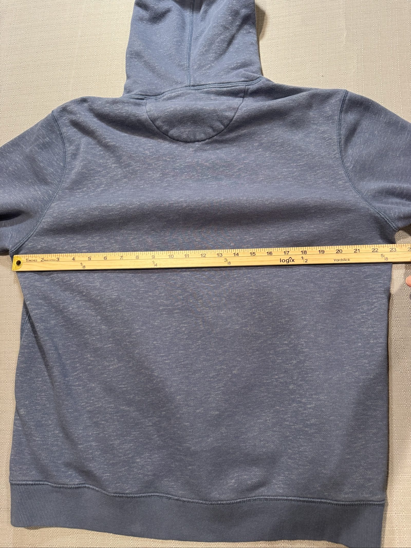 Adult Newport Hoodie Pullover Sweatshirt – Blue – XL image 8