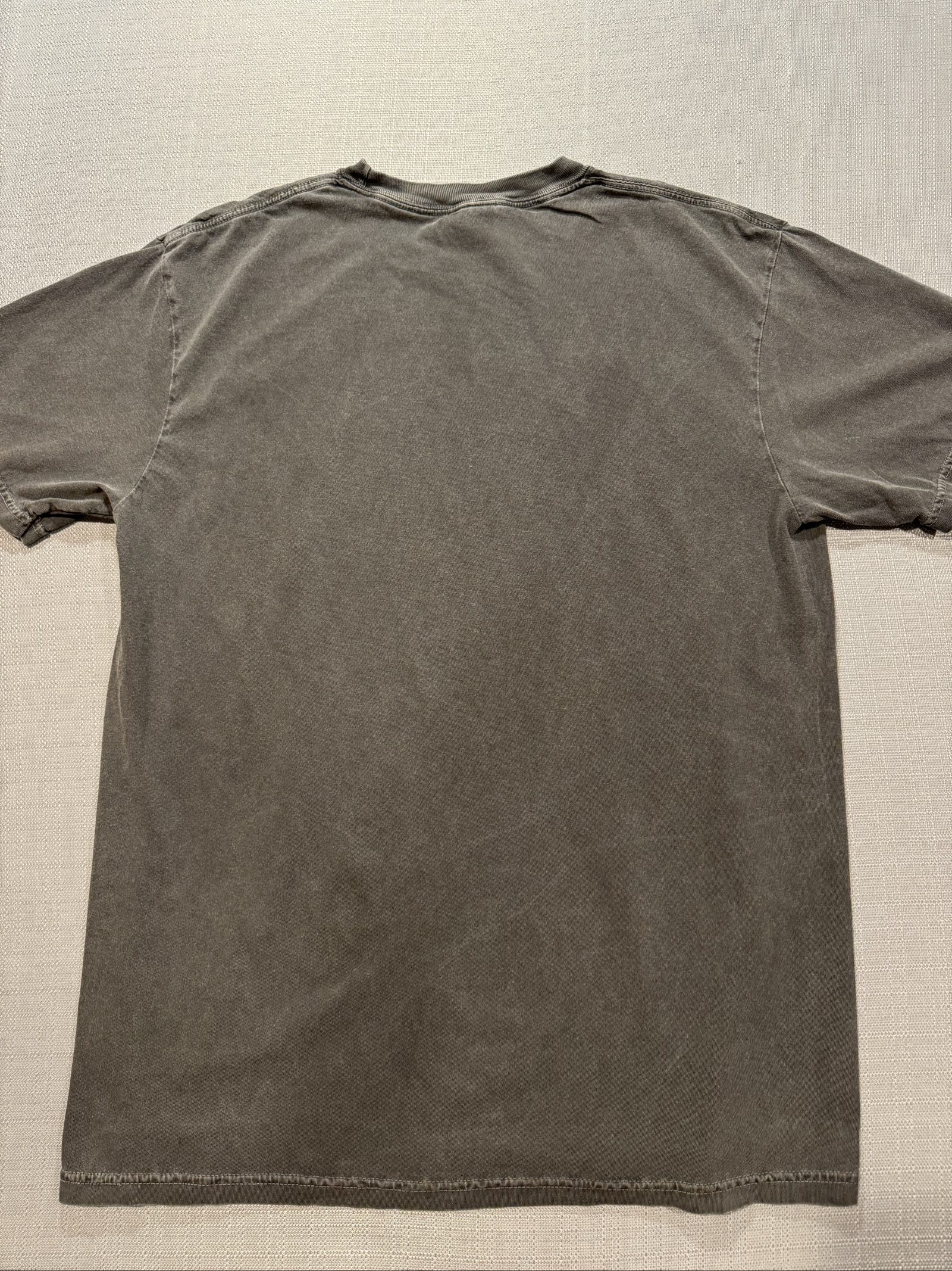 Men’s Comfort Colors Read Checkered Graphic T-Shirt – Charcoal Gray – Large image 4
