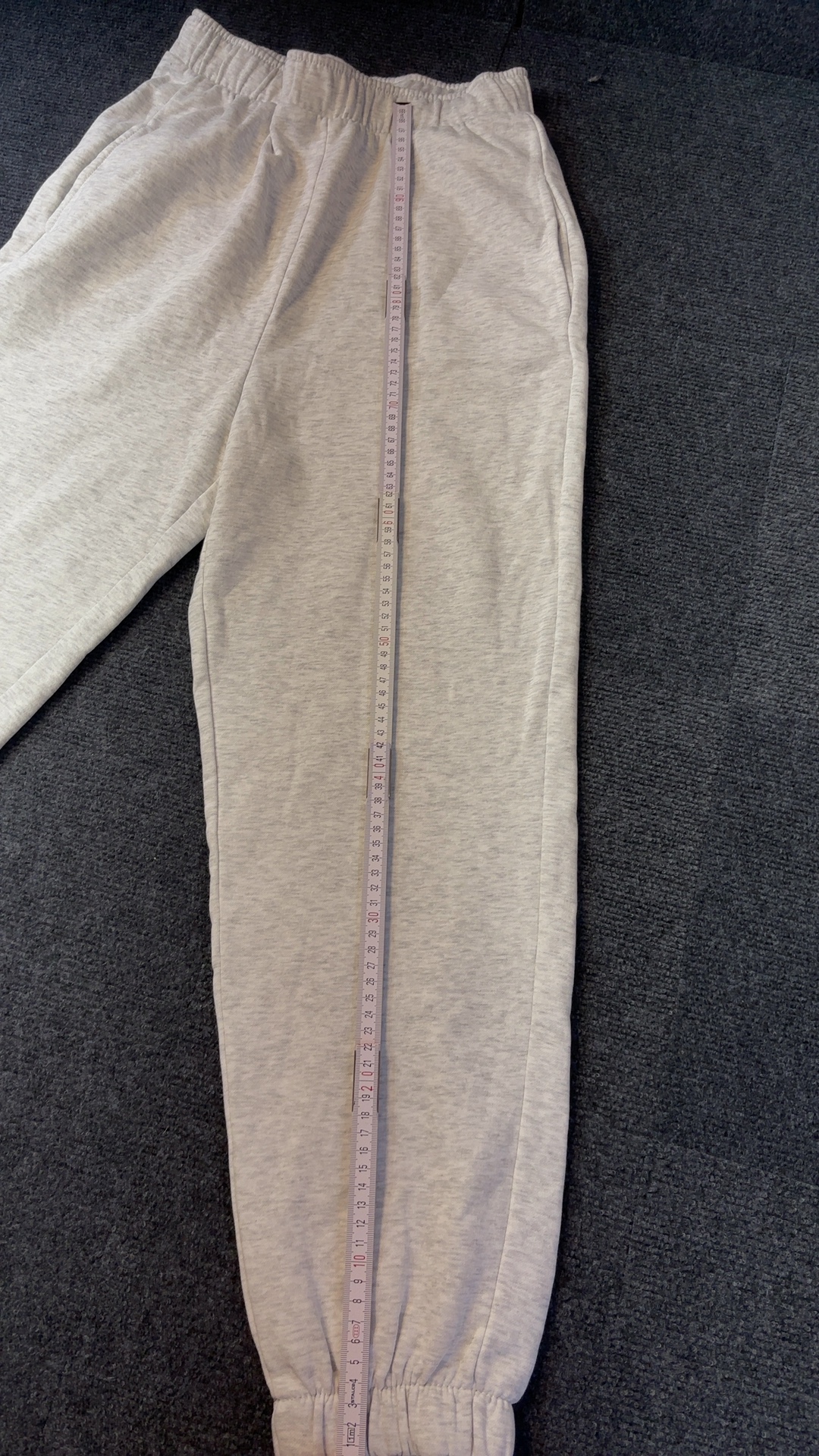Primark Women's Cream Fleece Joggers Small Drawstring Waist excellent condition image 3