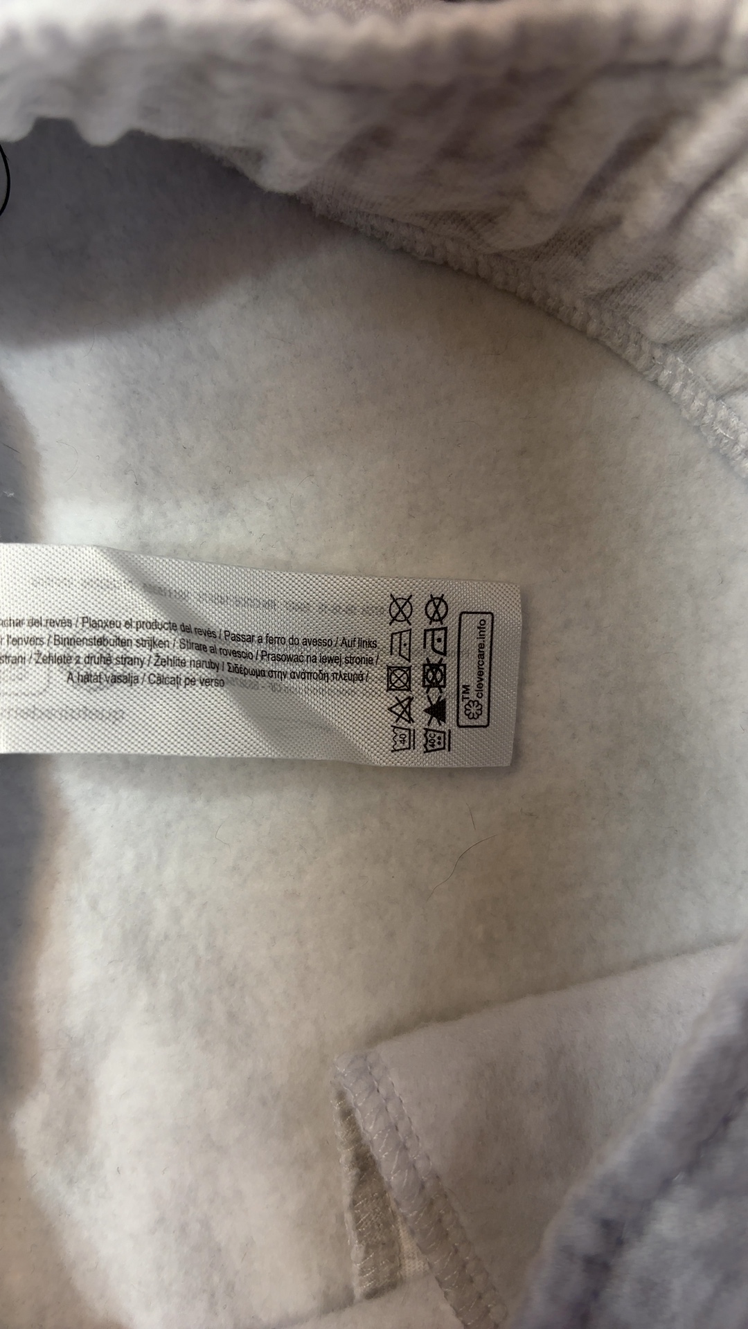 Primark Women's Cream Fleece Joggers Small Drawstring Waist excellent condition image 4