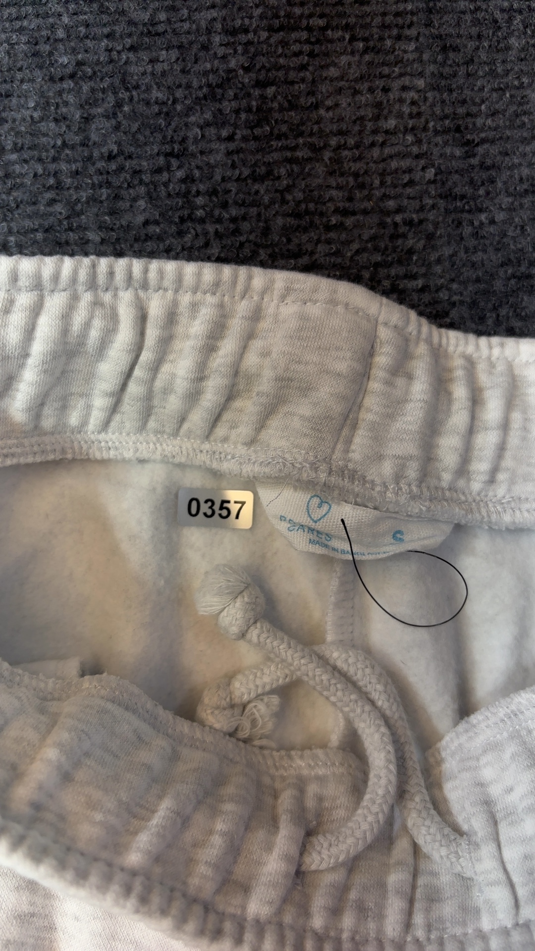 Primark Women's Cream Fleece Joggers Small Drawstring Waist excellent condition image 6