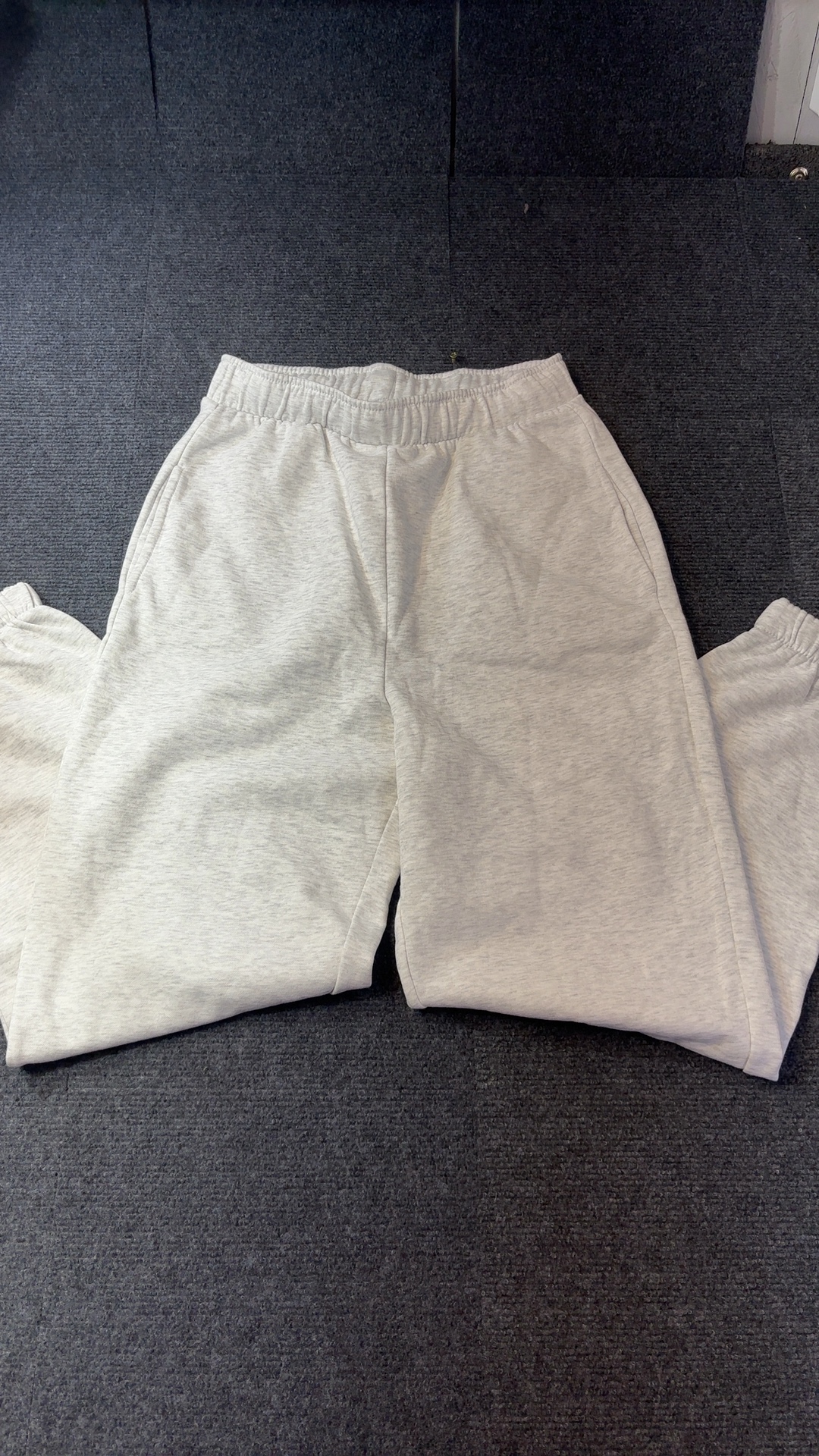 Primark Women's Cream Fleece Joggers Small Drawstring Waist excellent condition