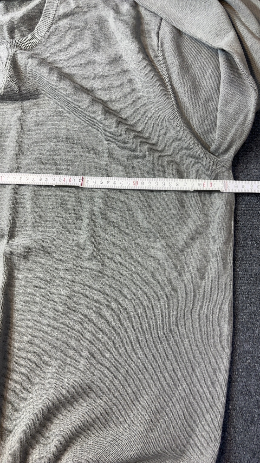 Jacamo Capsule Men Grey Knit Jumper 2XL Cotton Blend excellent condition image 5