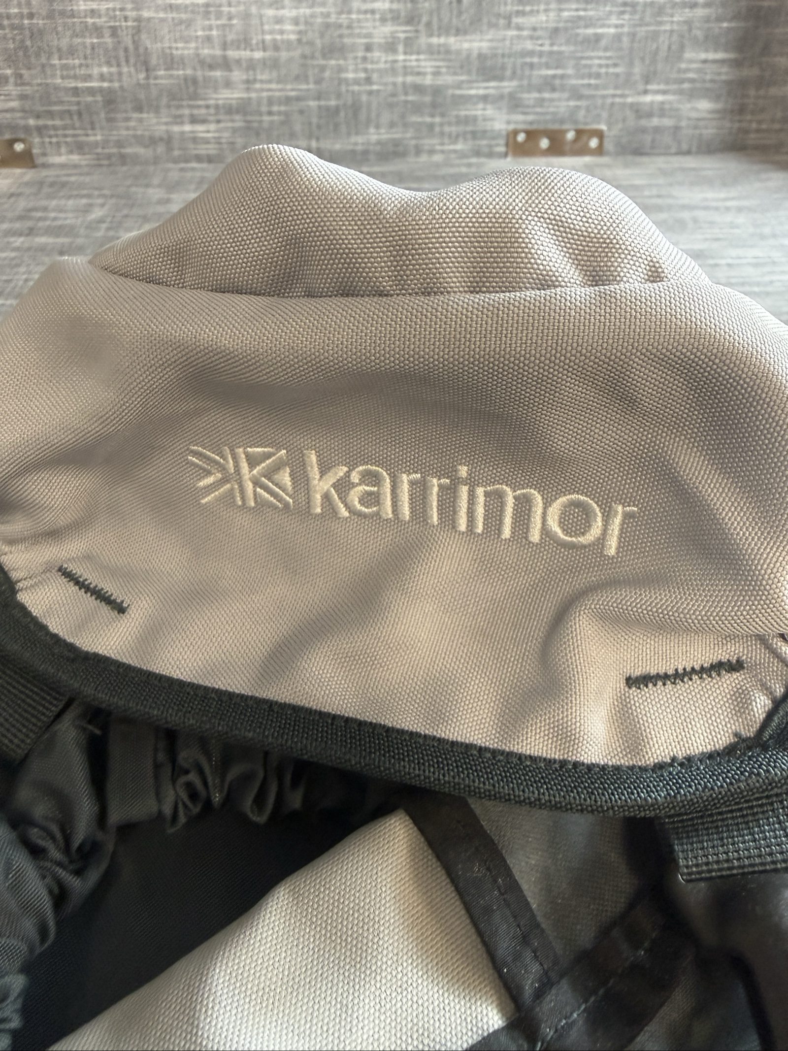 Karrimor Bobcat 65 Litre Hiking Backpack Grey Black image 3