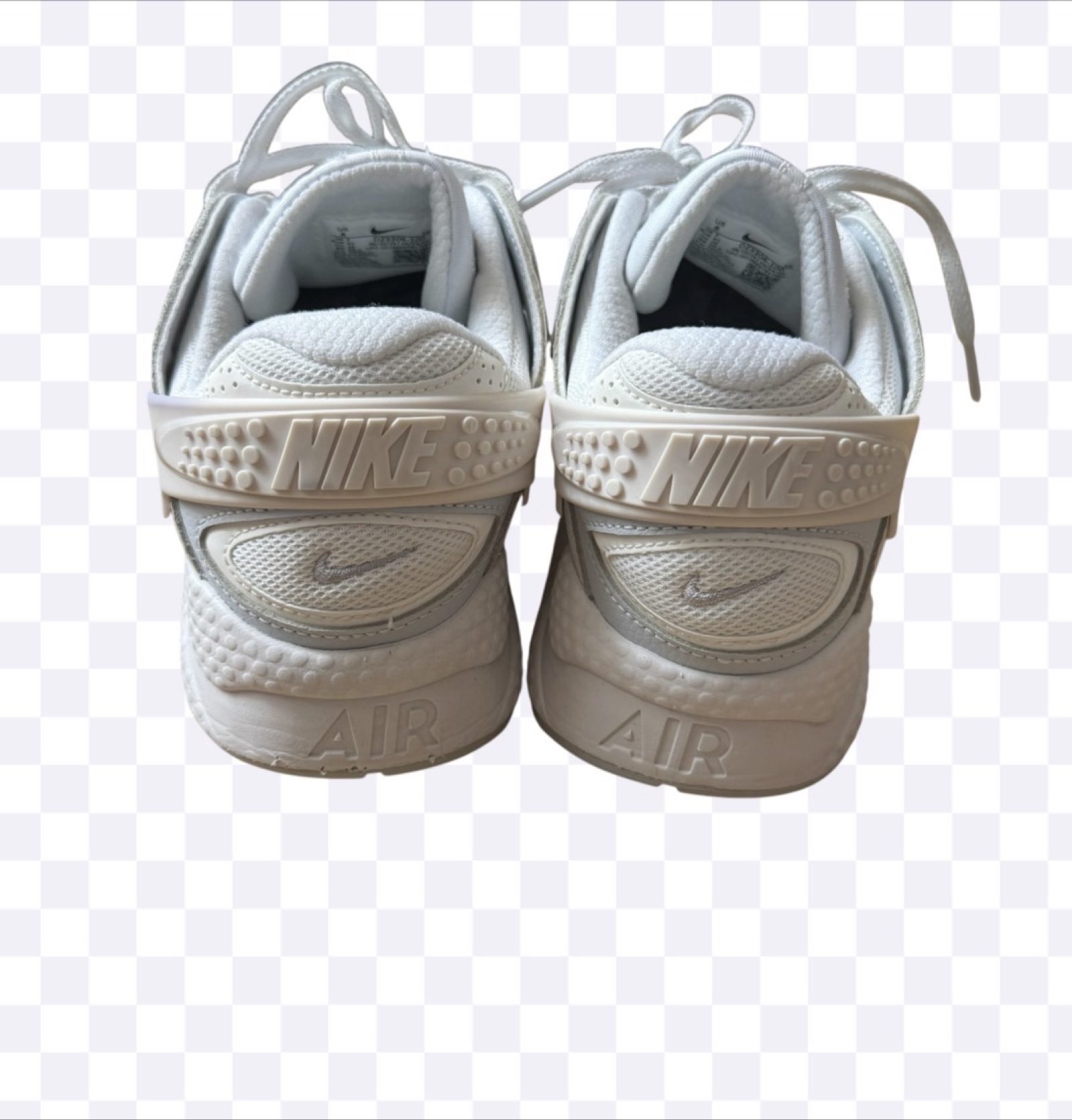 Nike Air Huarache Runner DZ3306-100 Men’s UK 7 Summit White Trainers image 9