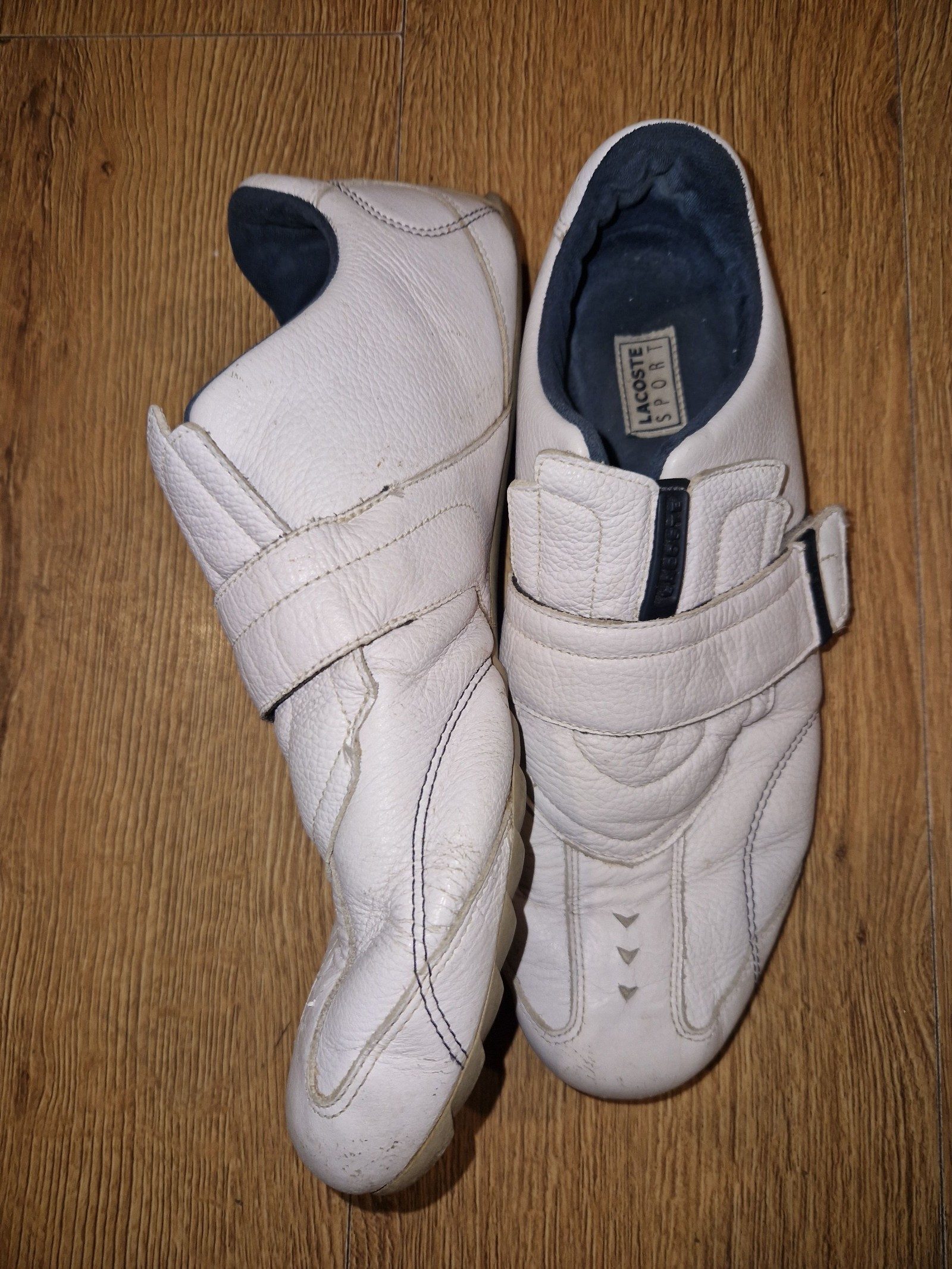 Lacoste White Leather Sport Shoes UK 8 image 3