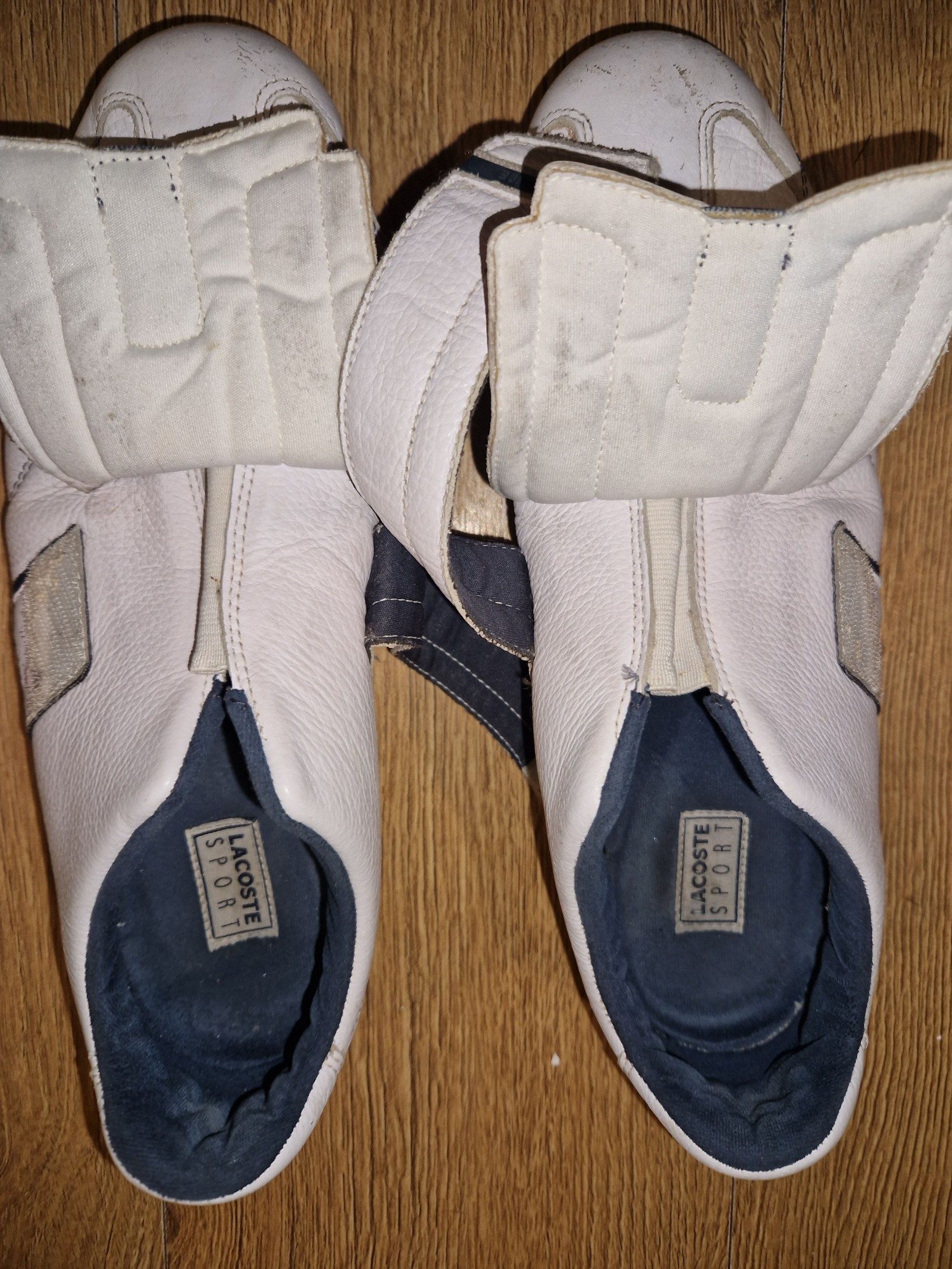 Lacoste White Leather Sport Shoes UK 8 image 4