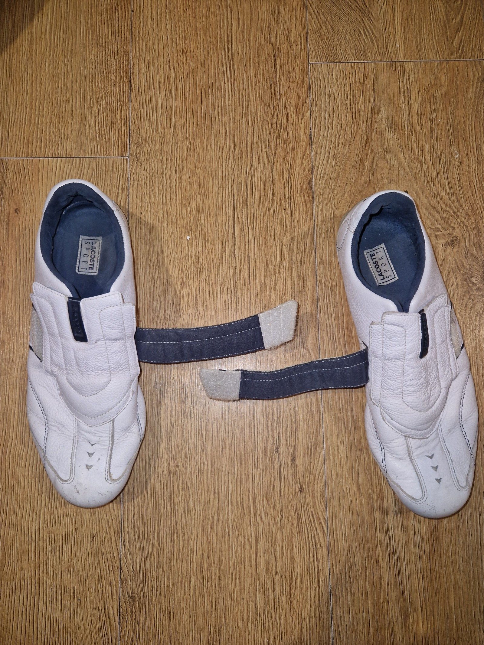 Lacoste White Leather Sport Shoes UK 8 image 5