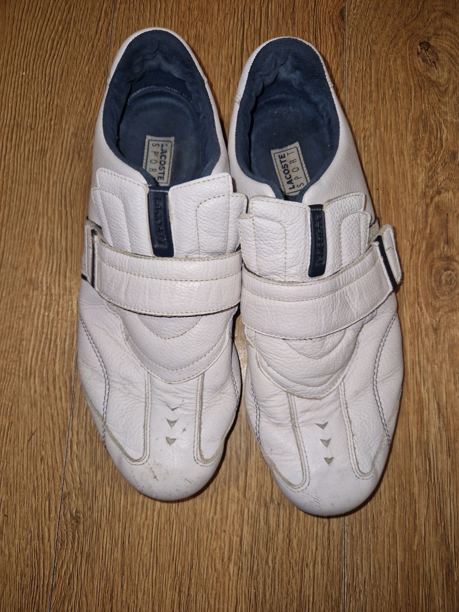 Lacoste White Leather Sport Shoes UK 8 image 6