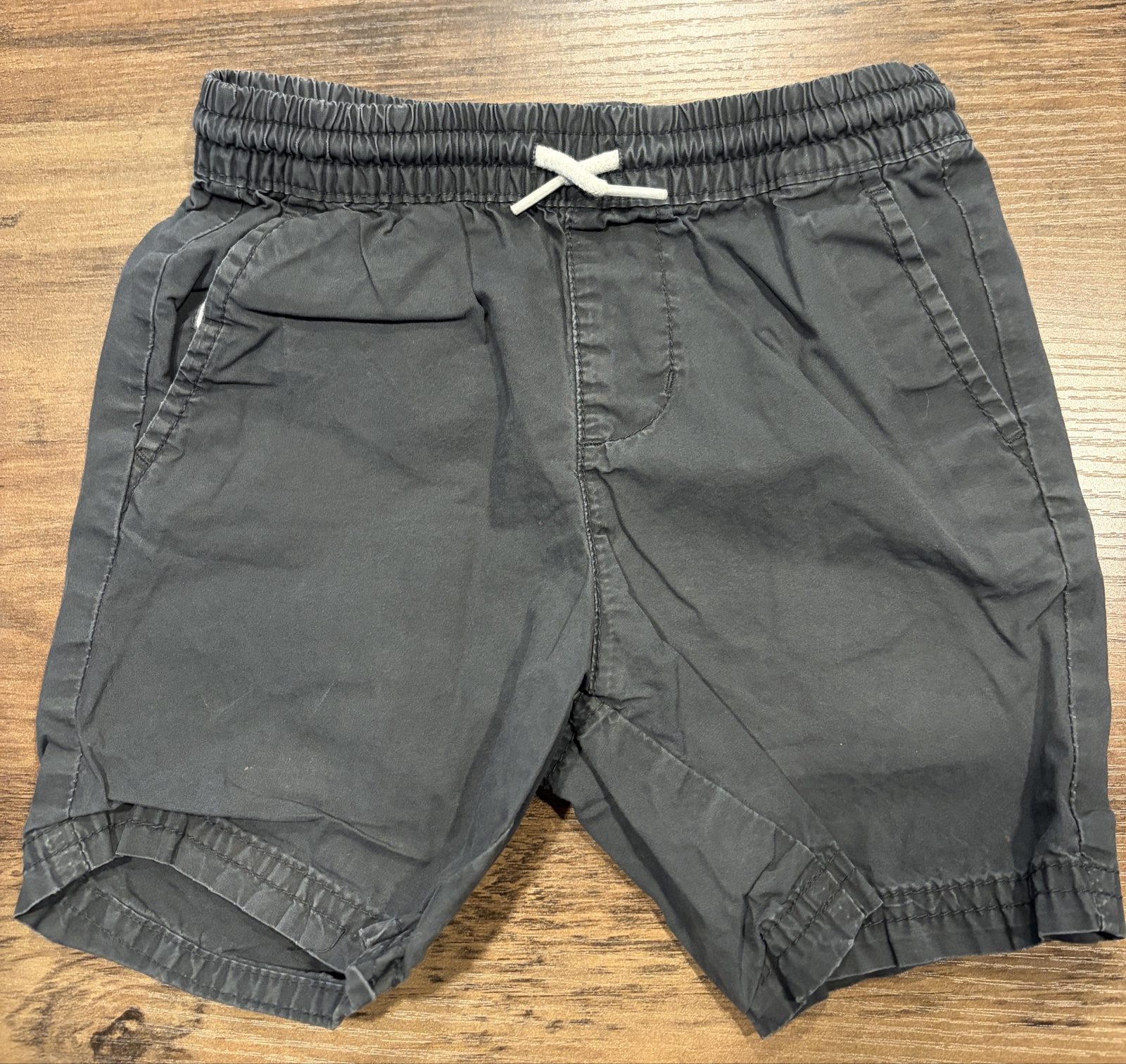 Old Navy Black Toddler Shorts 3T Functional Drawstring