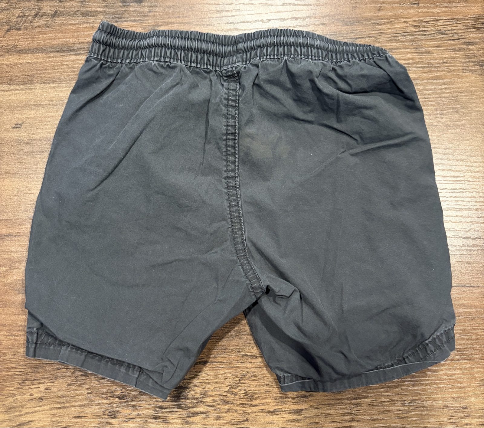Old Navy Black Toddler Shorts 3T Functional Drawstring image 3