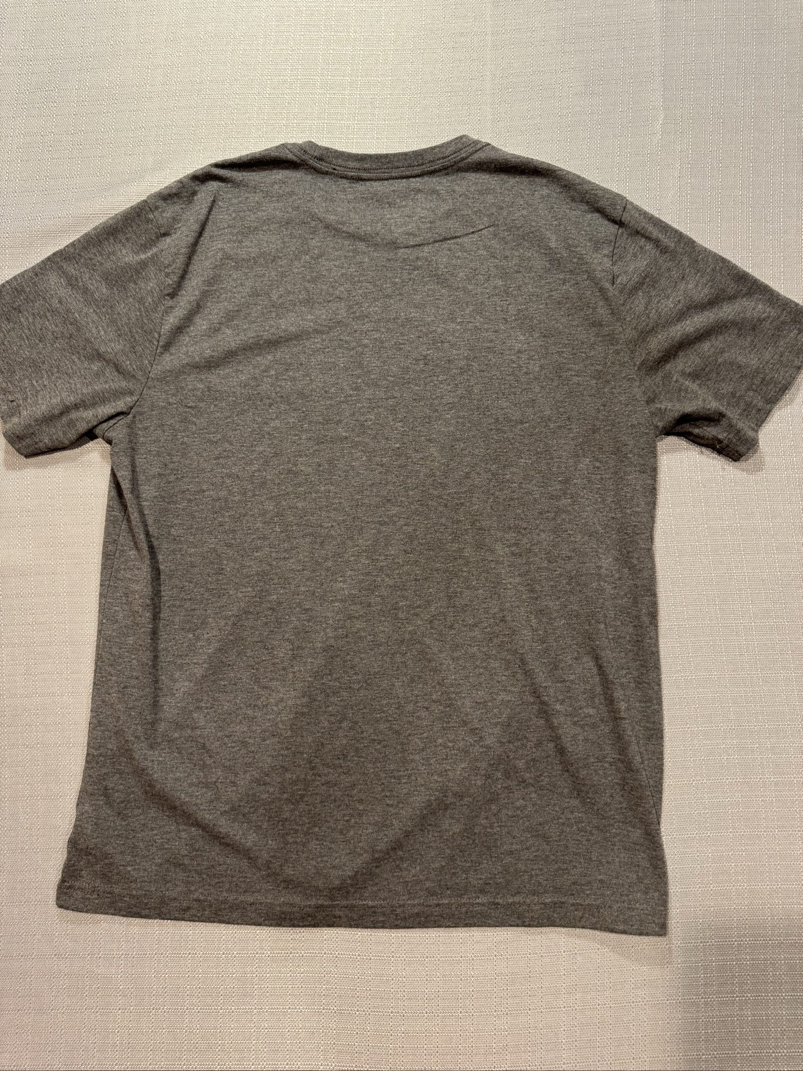 Men’s George Basic Crew Neck T-Shirt – Charcoal Gray – Medium image 4