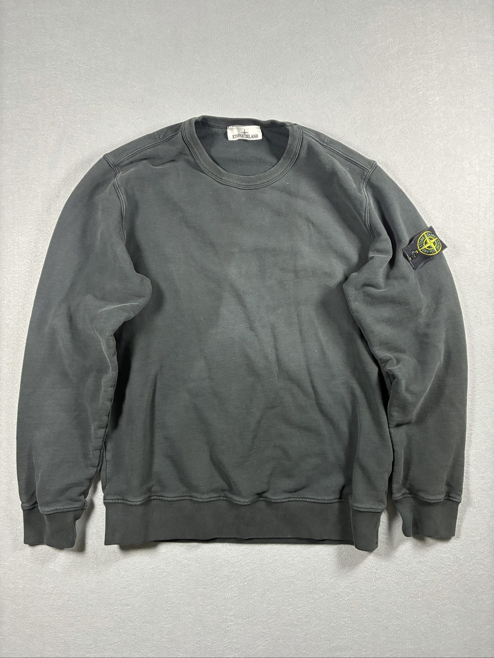 Stone Island Grey Sweatshirt & Joggers XL Cotton Set Tracksuit image 2