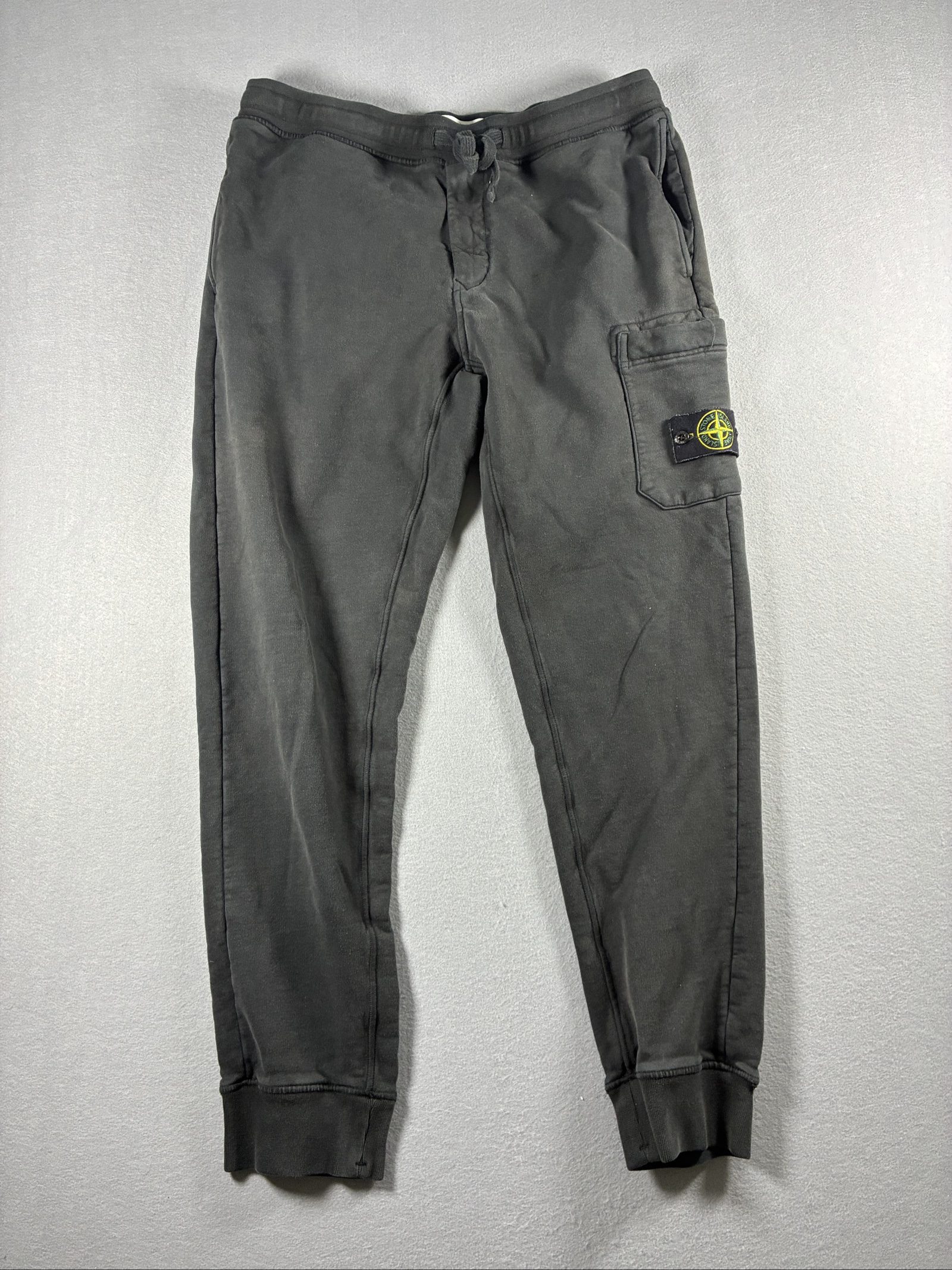 Stone Island Grey Sweatshirt & Joggers XL Cotton Set Tracksuit image 3