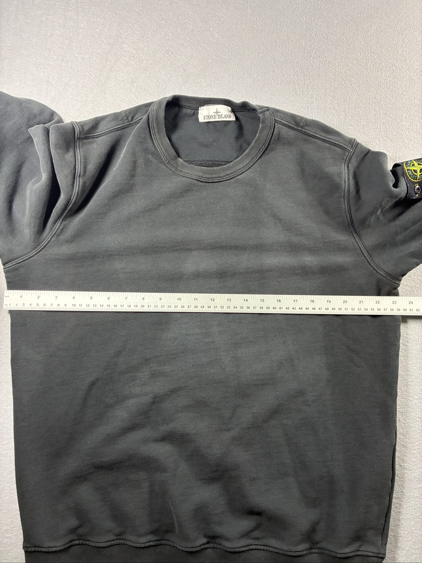 Stone Island Grey Sweatshirt & Joggers XL Cotton Set Tracksuit image 10