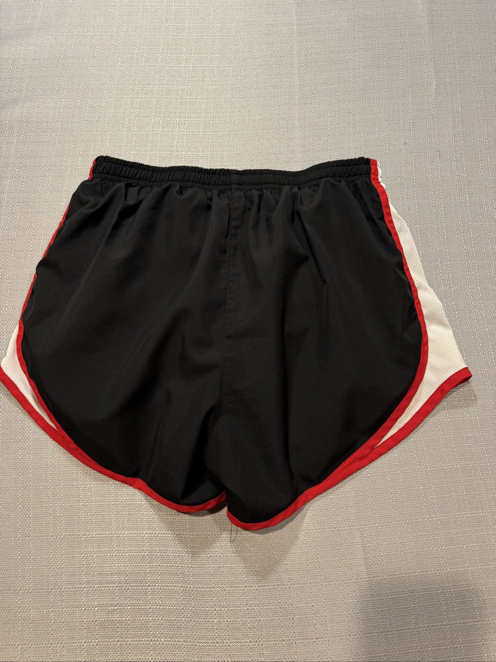 Women’s Nike Dri-FIT Running Shorts – Black Red White – Small image 8