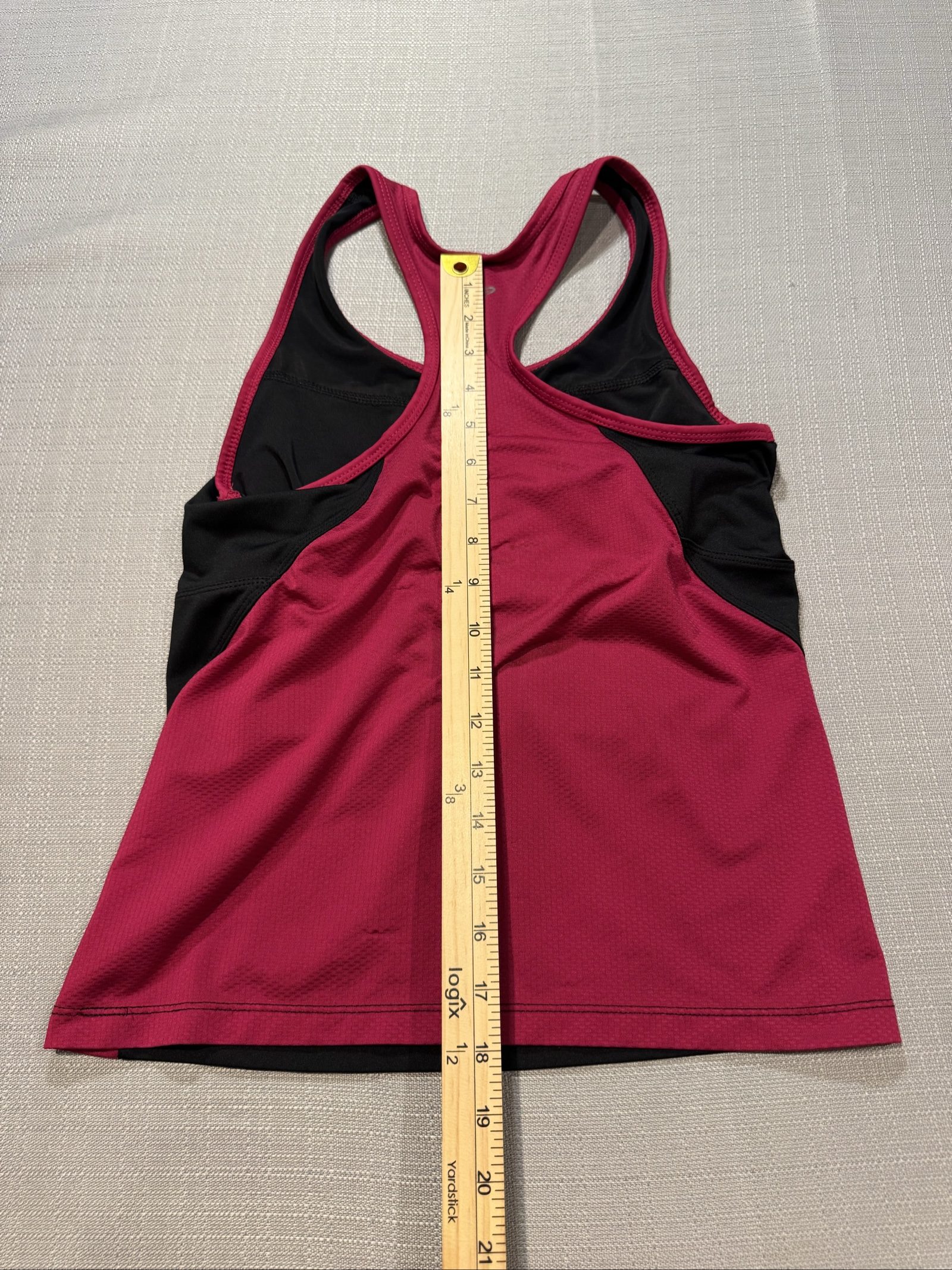 Champion Women's Black & Pink Racerback Athletic Tank Medium image 3