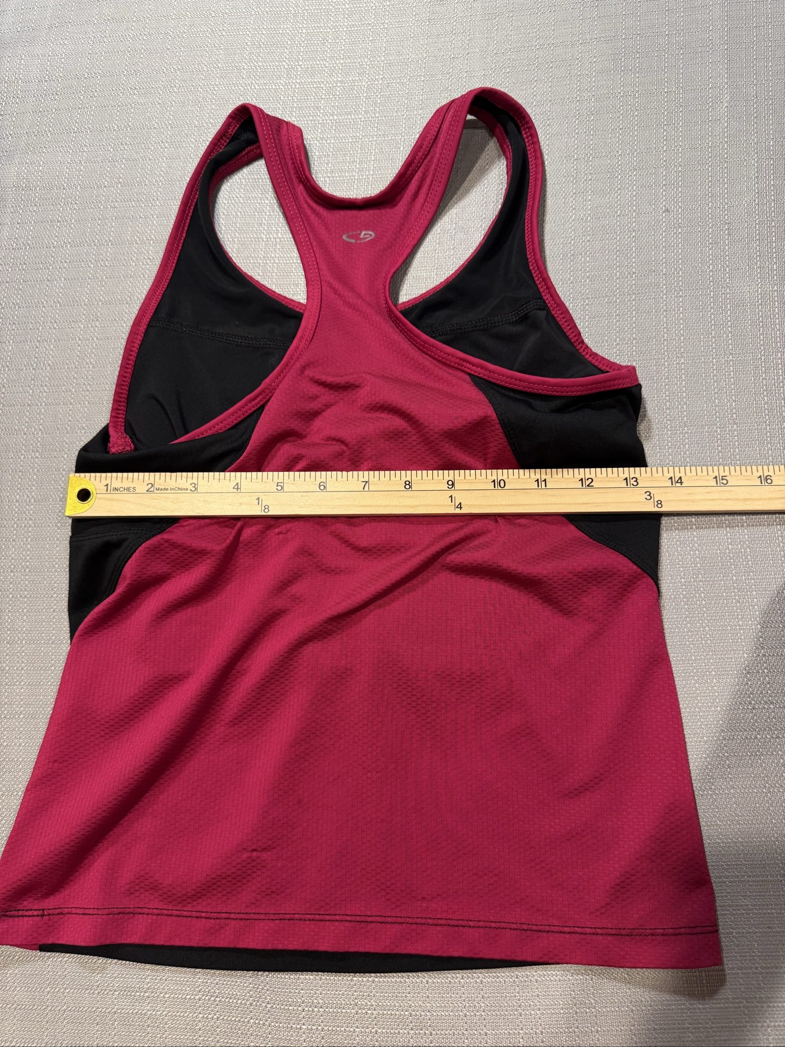 Champion Women's Black & Pink Racerback Athletic Tank Medium image 4