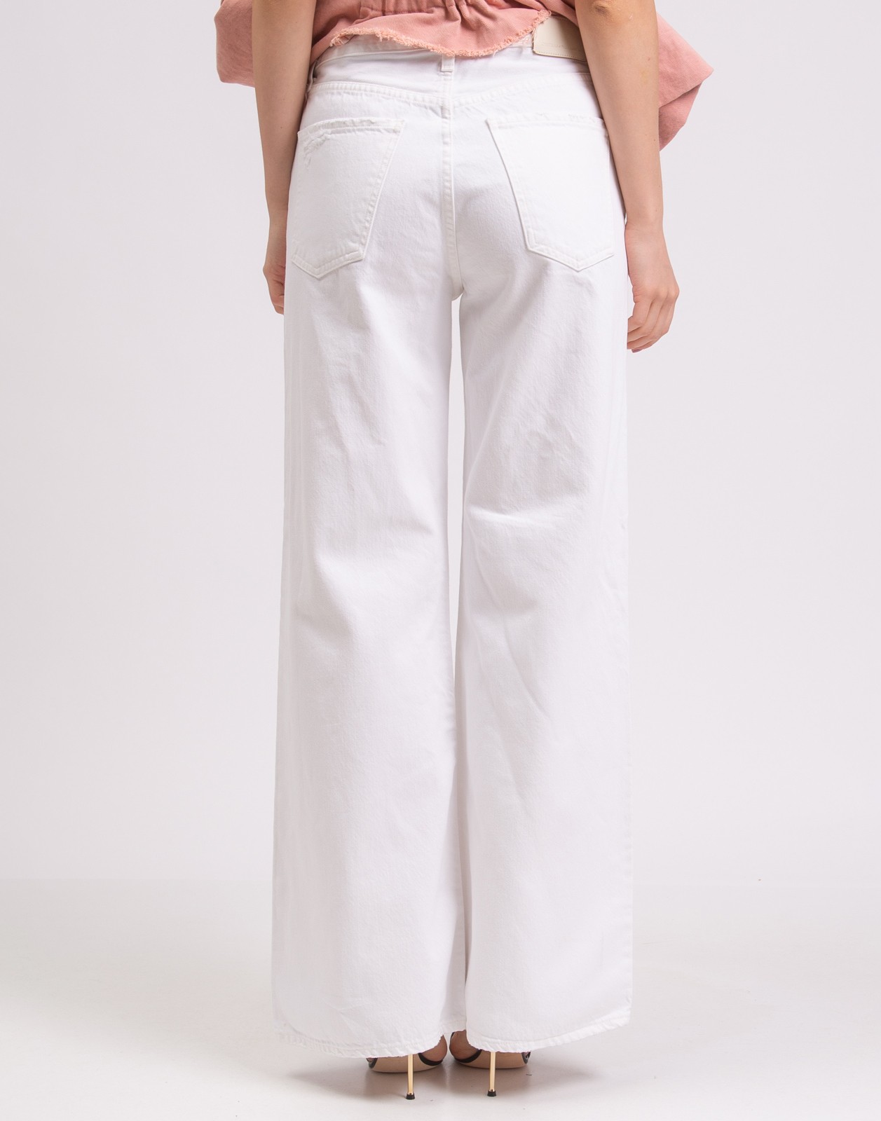 CITIZENS OF HUMANITY White Wide-Leg Jeans W27 image 5