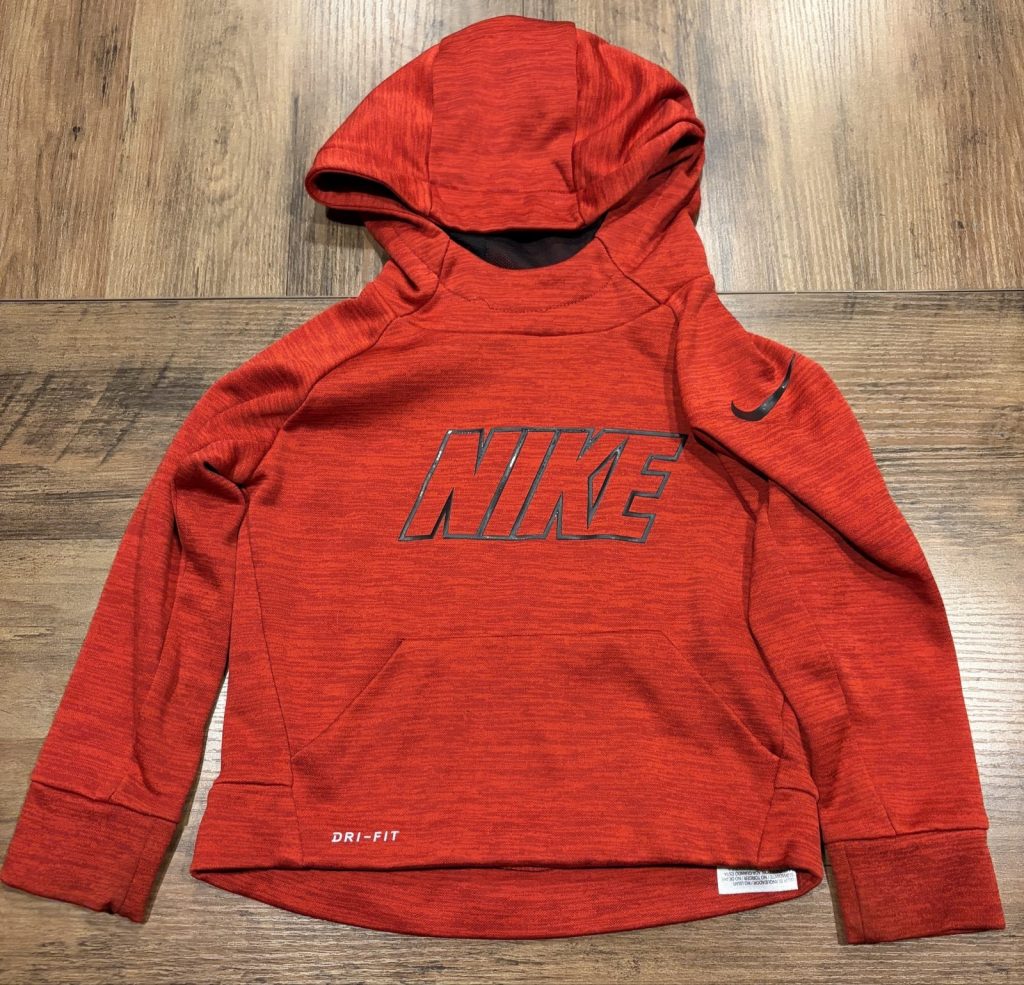 Nike Kids' Red Dri-FIT Hoodie 2-3 Years