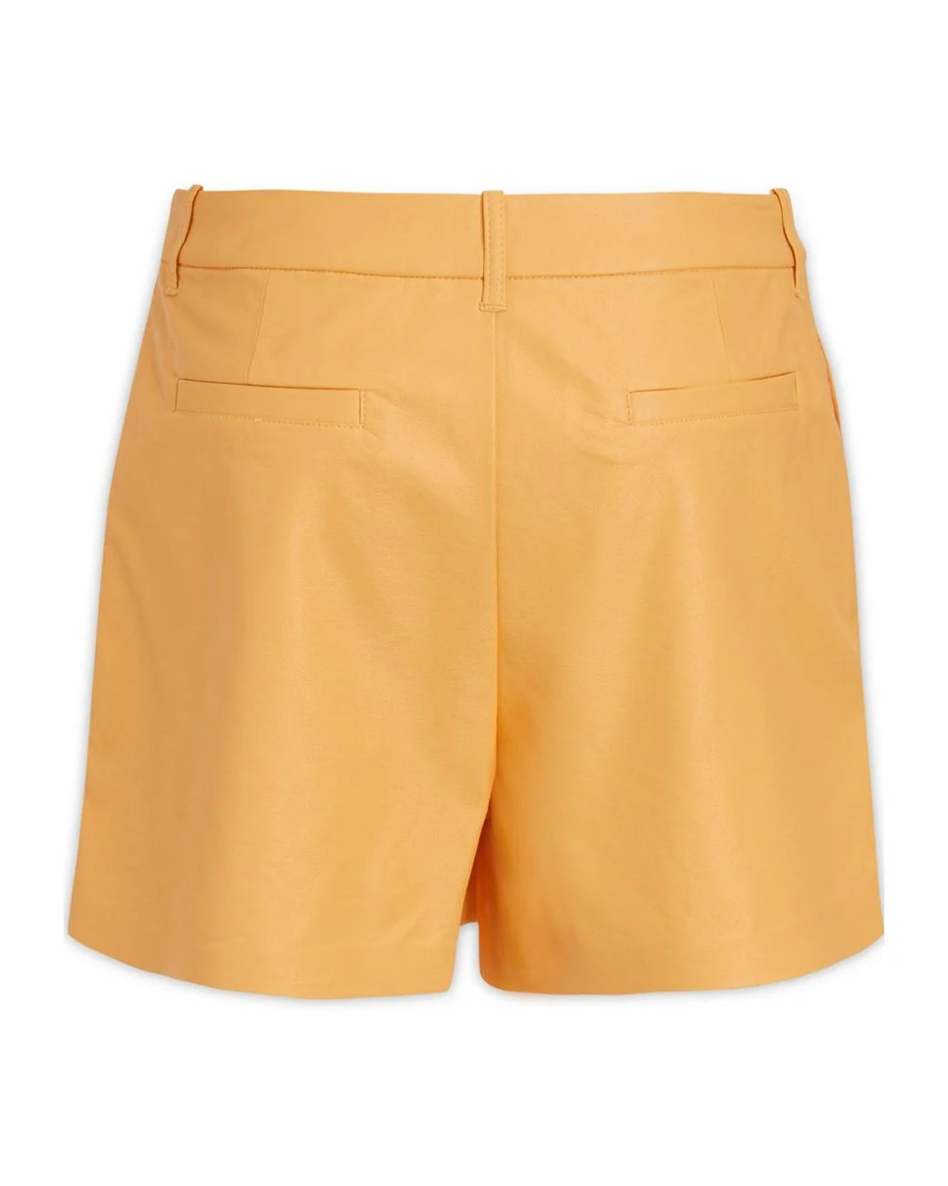 Nanushka Beige Vegan Leather Shorts M image 2