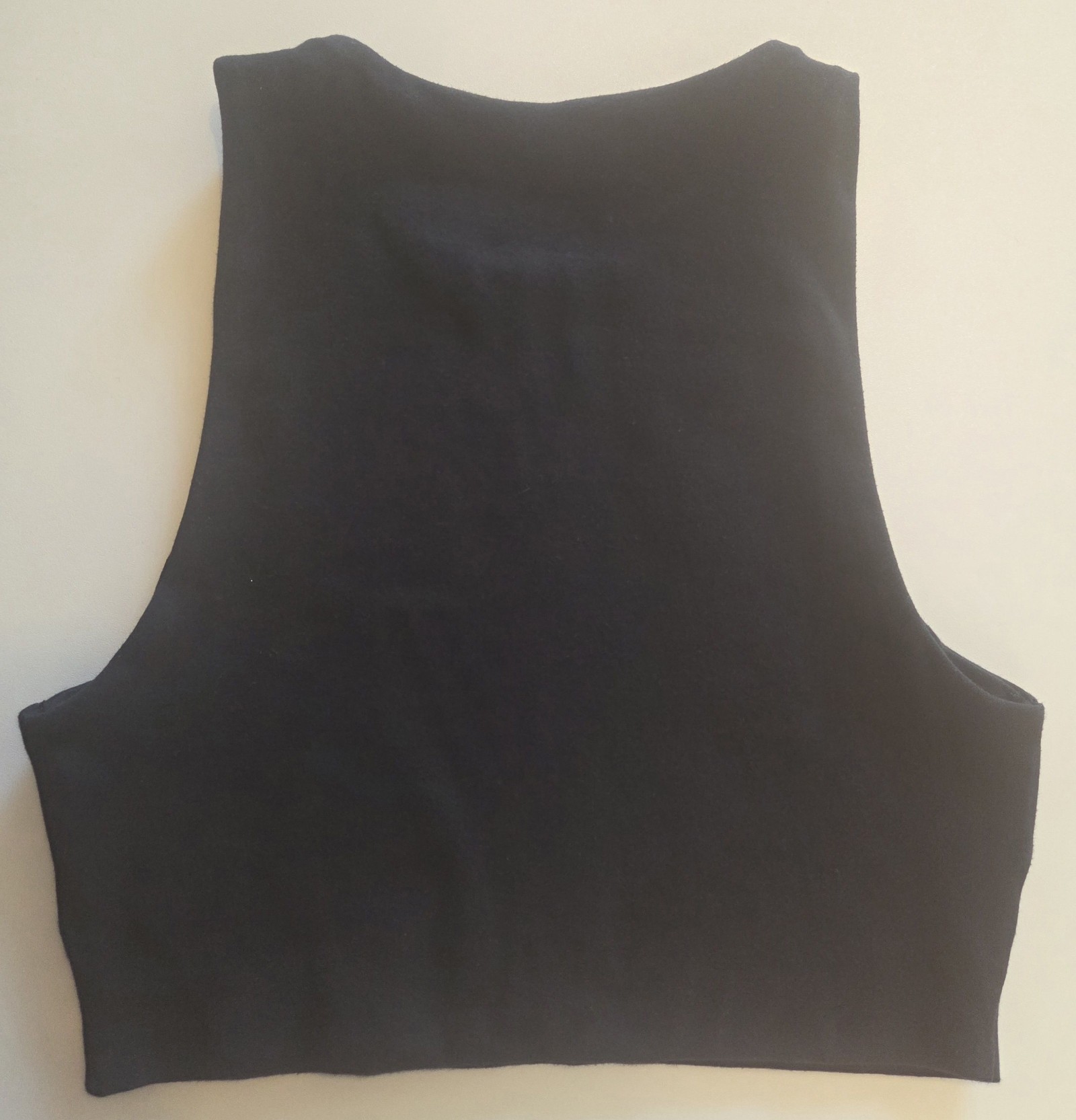 Kookai Black Crop Tank Top Size 38 image 3