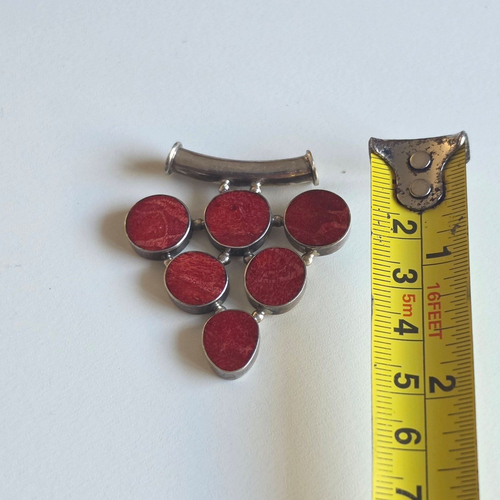 Vintage 925 Silver pendant .b9 image 2