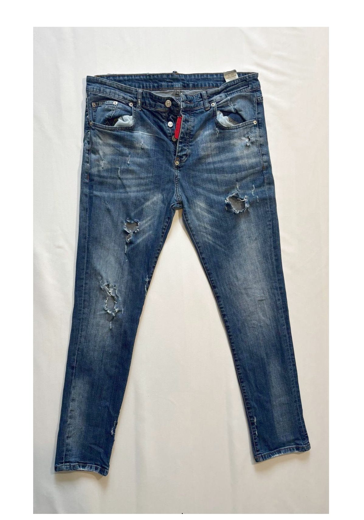 DSquared2 / Herren Jeans / Pink'n'Punk / Gr. 56 / Blau / Distressed