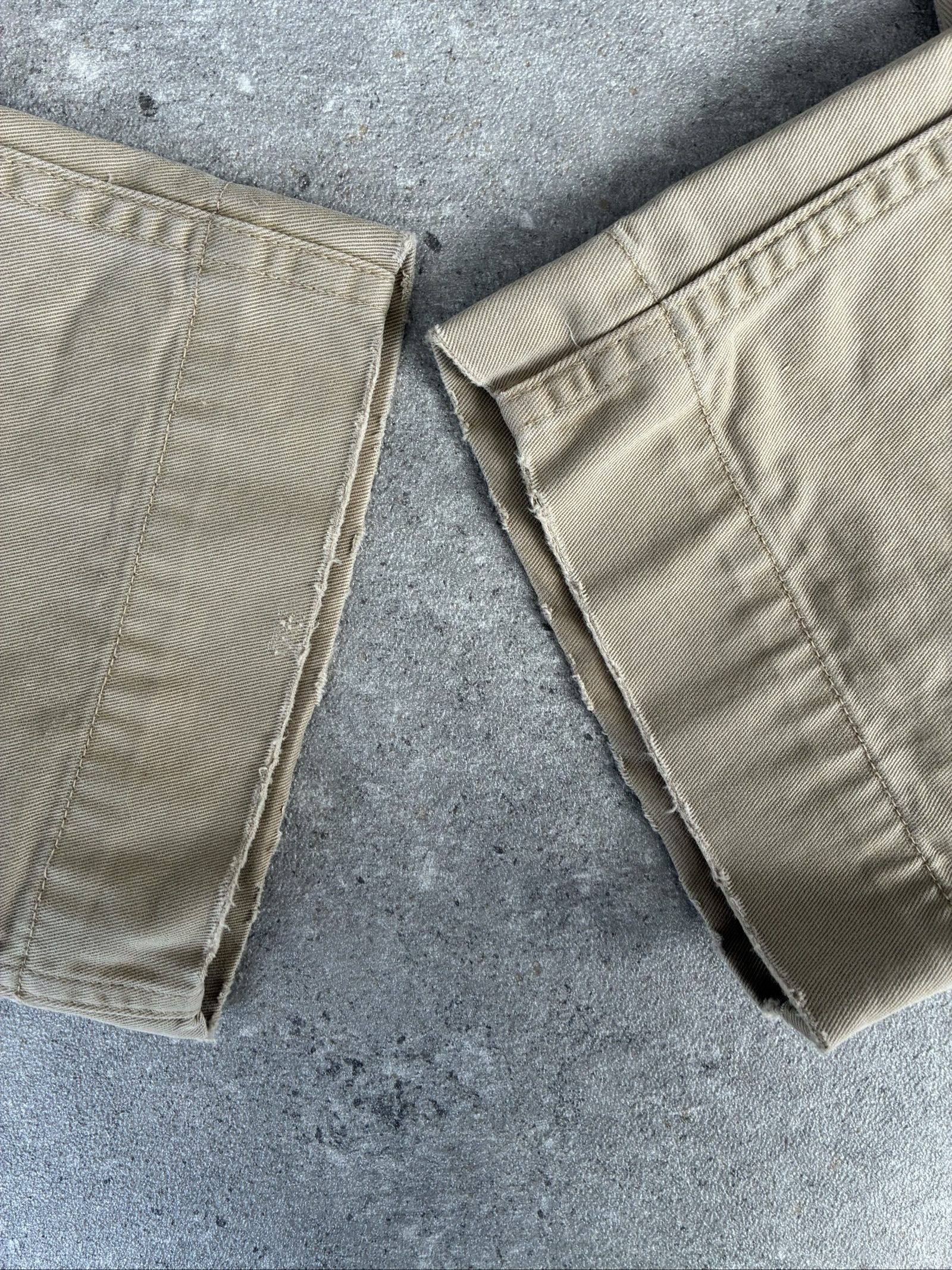 Denim & Supply Ralph Lauren Men's Beige Patchwork Chinos 32x34 image 9