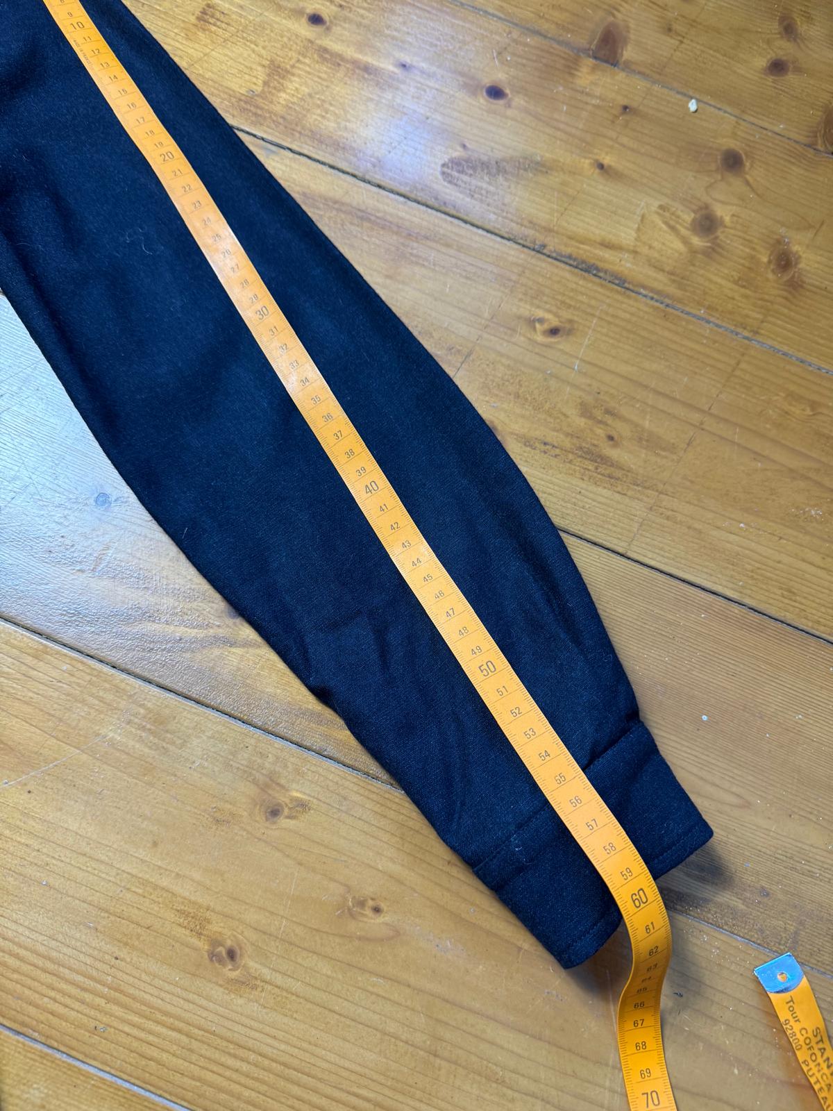 Sézane Navy Robe Chemise Manches Longues Ceinture - taille 38 image 10
