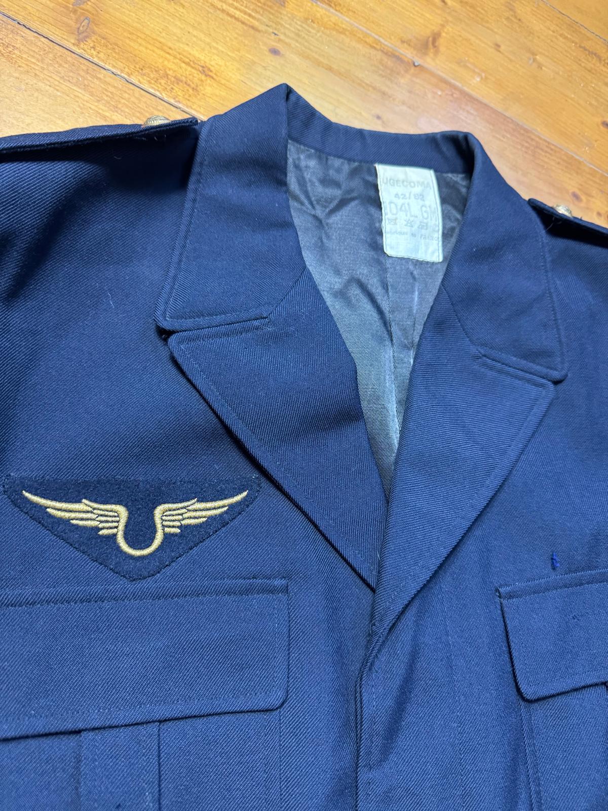Veste uniforme militaire marine JUGECOMA manches longues - taille 42 image 2