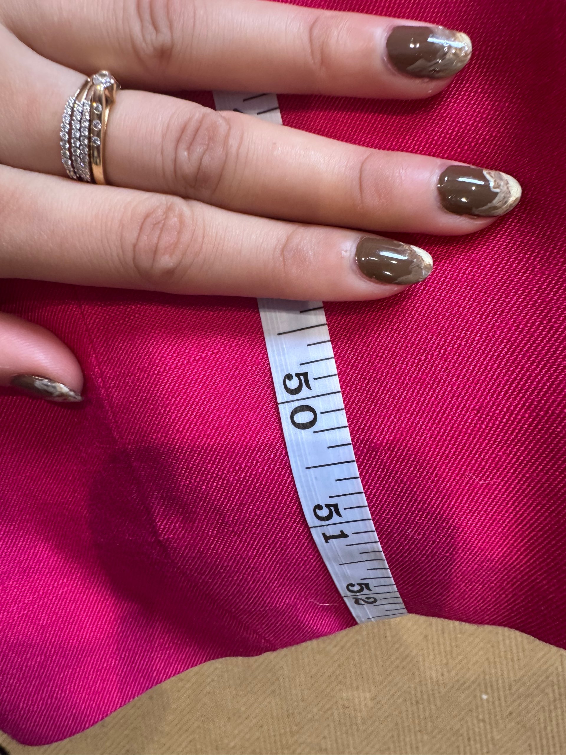 Vintage Hot Pink Maxi Evening Dress Gold Embellished Waist Bow UK 10 image 10