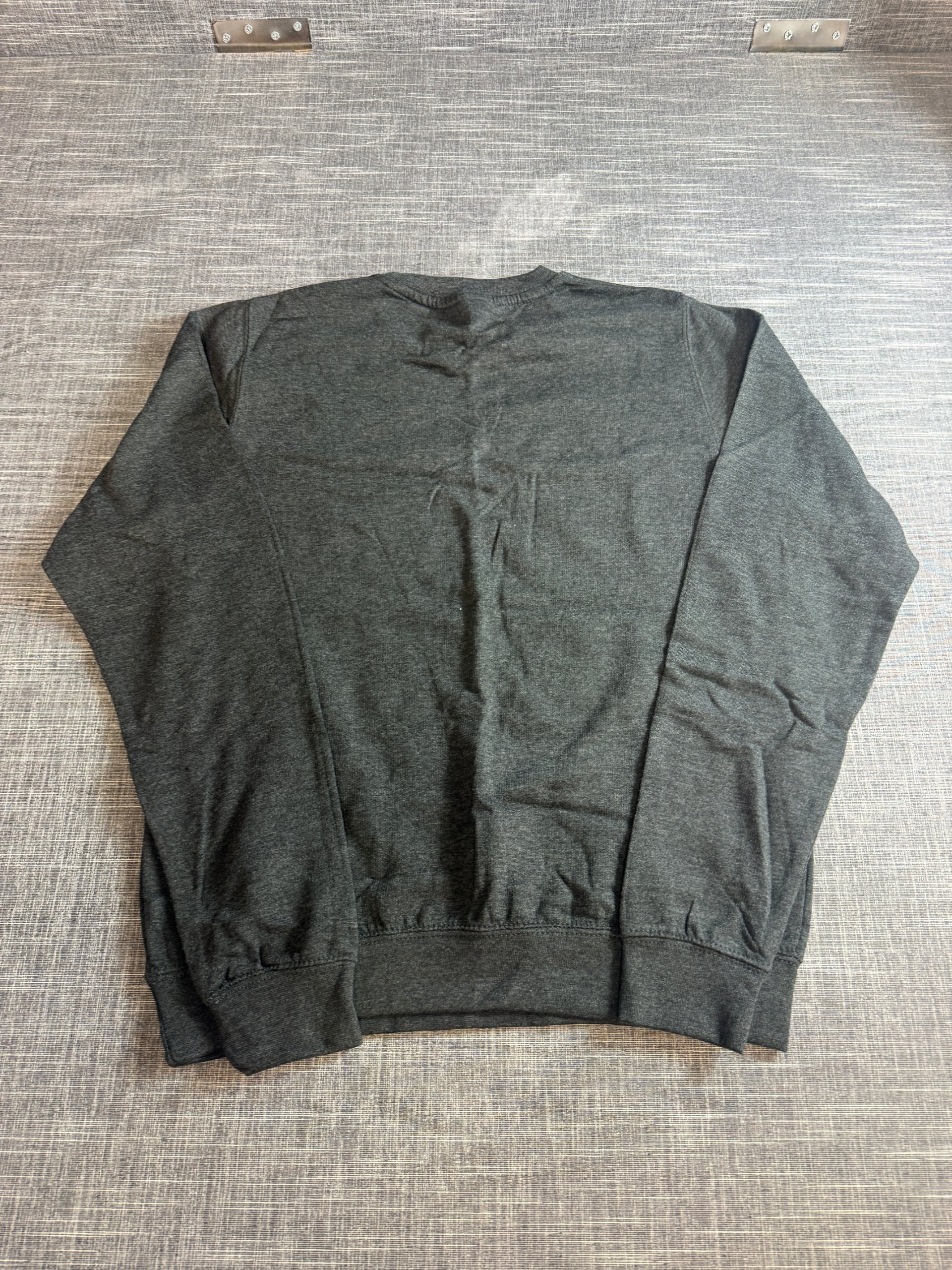 AWDis Michigan State Women's Charcoal Grey Crewneck Sweatshirt Small image 5